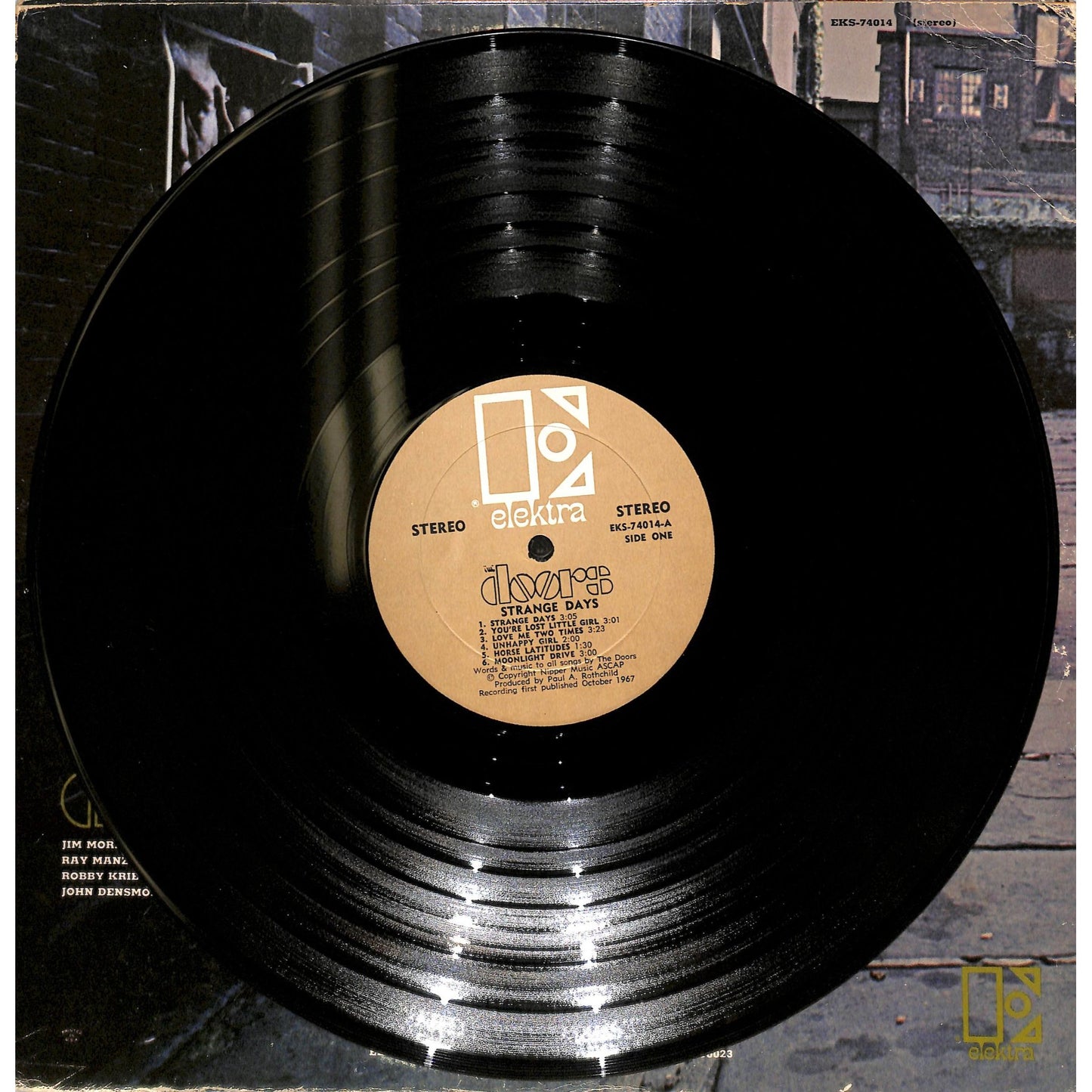 The Doors - Strange Days Vinyl Record EKS-74014