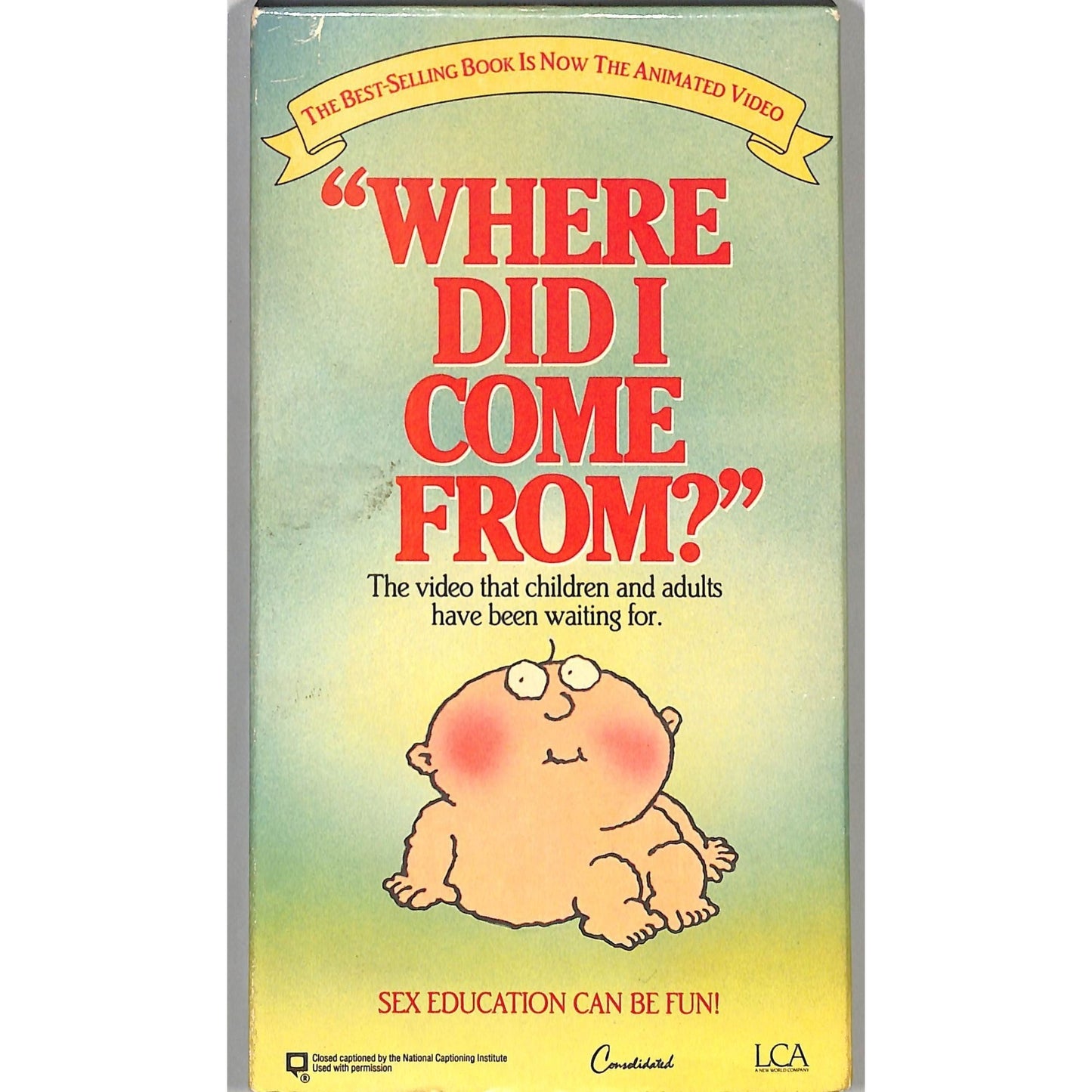"Where Did I Come From?" (1985) VHS Tape Good condition