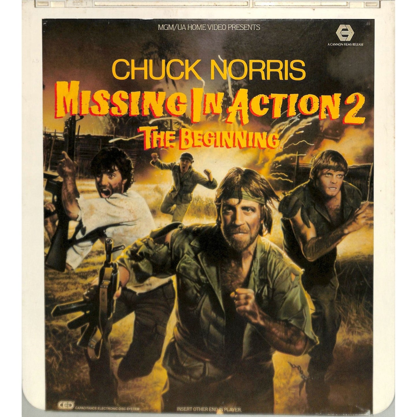 Missing in Action 2: The Beginning (1985) Vintage CED MGM Videodisc