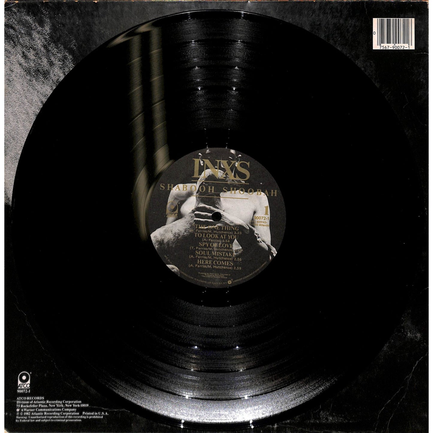 INXS - Shabooh Shoobah Vinyl Record 90072-1