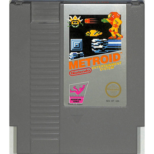 Metroid (1986) Nintendo NES Cartridge + Instruction Booklet