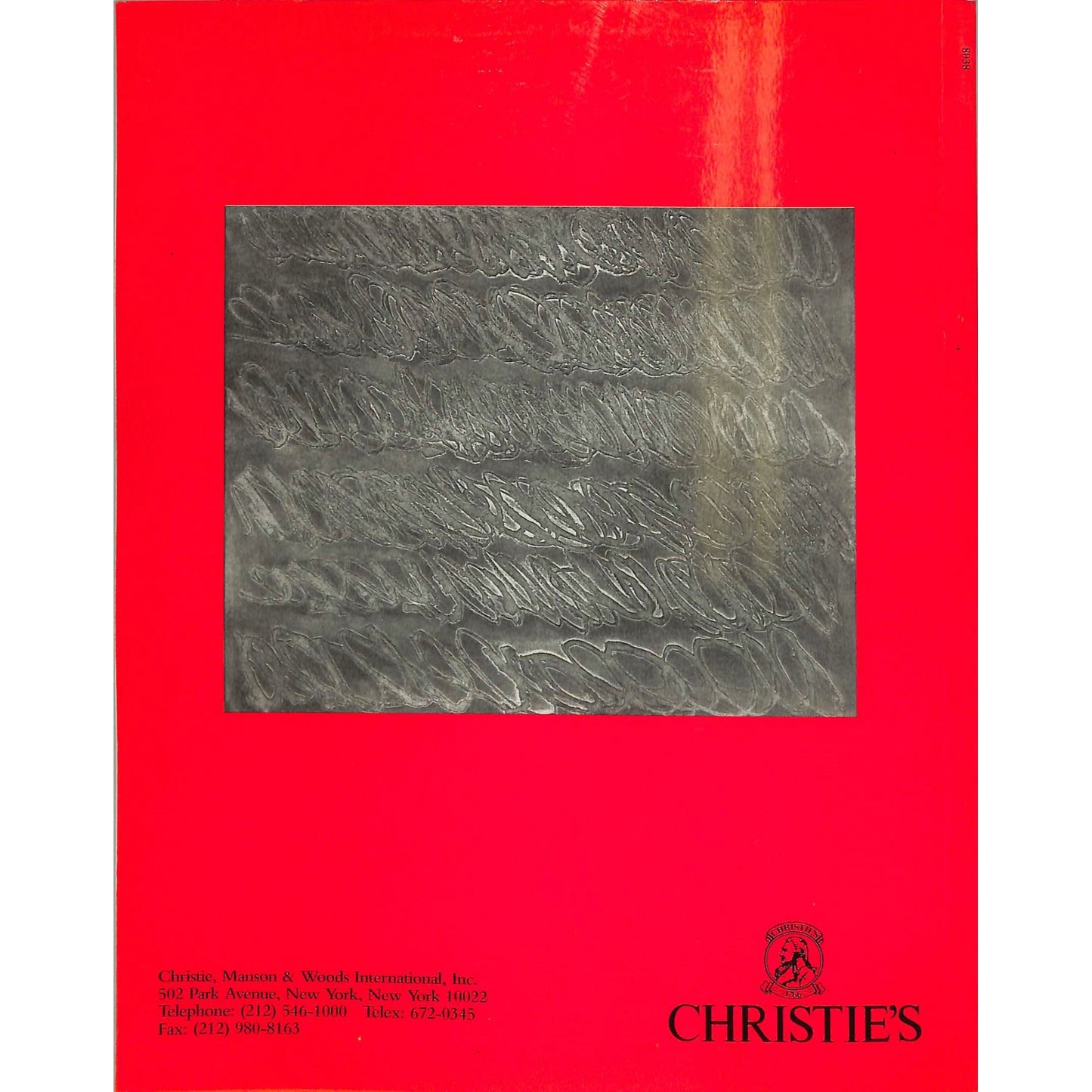 Christie's Contemporary Prints and Multiple Auction Catalog November 19, 1994