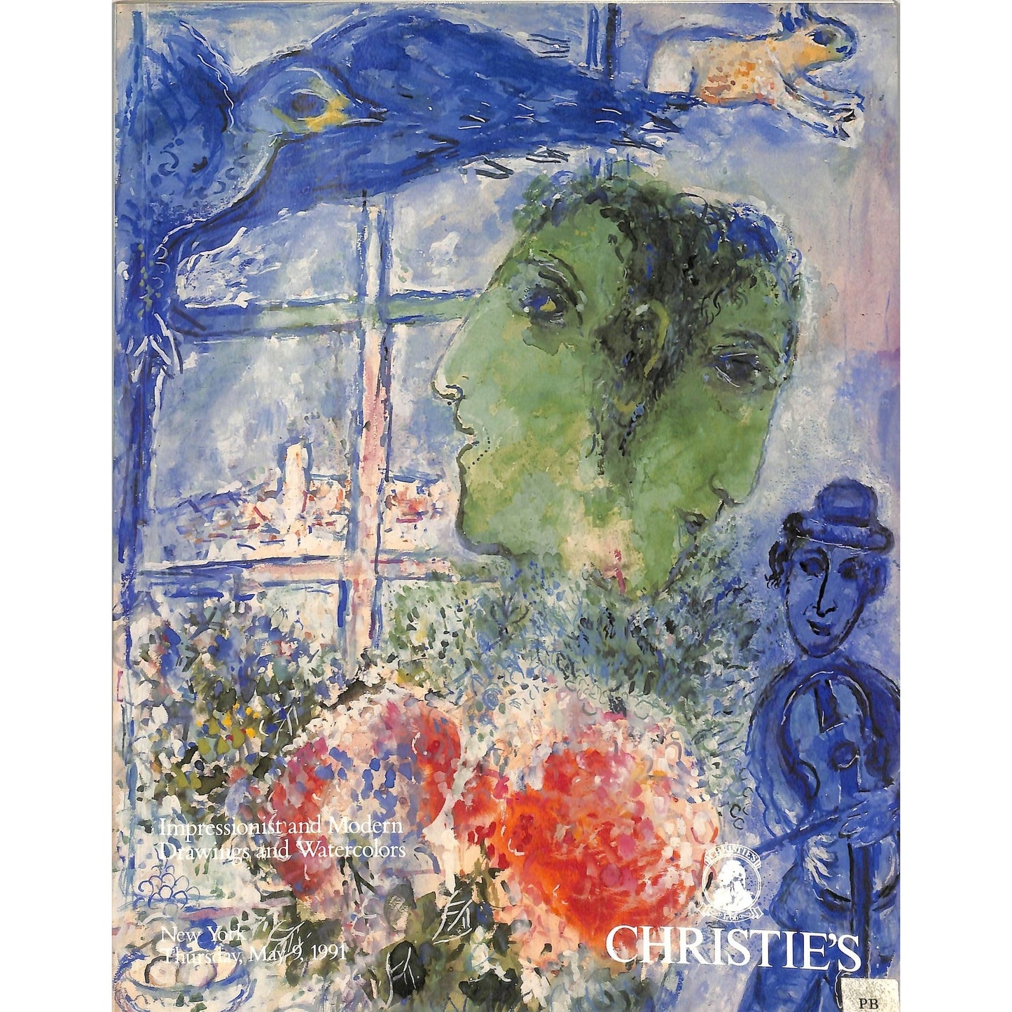 Christie's Drawings and Watercolors Art Auction Catalog May 9, 1991