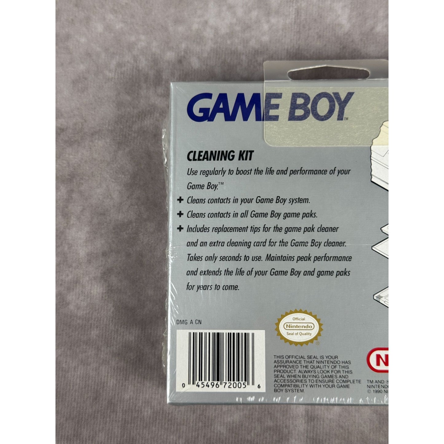 Nintendo Gameboy Cleaning Kit Brand NEW Factory Sealed w/ Hang Tab MINT