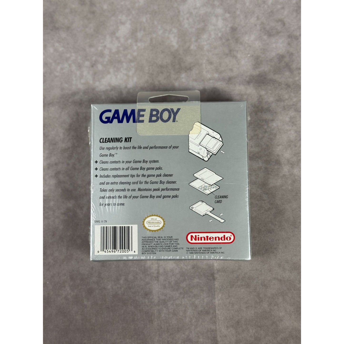 Nintendo Gameboy Cleaning Kit Brand NEW Factory Sealed w/ Hang Tab MINT