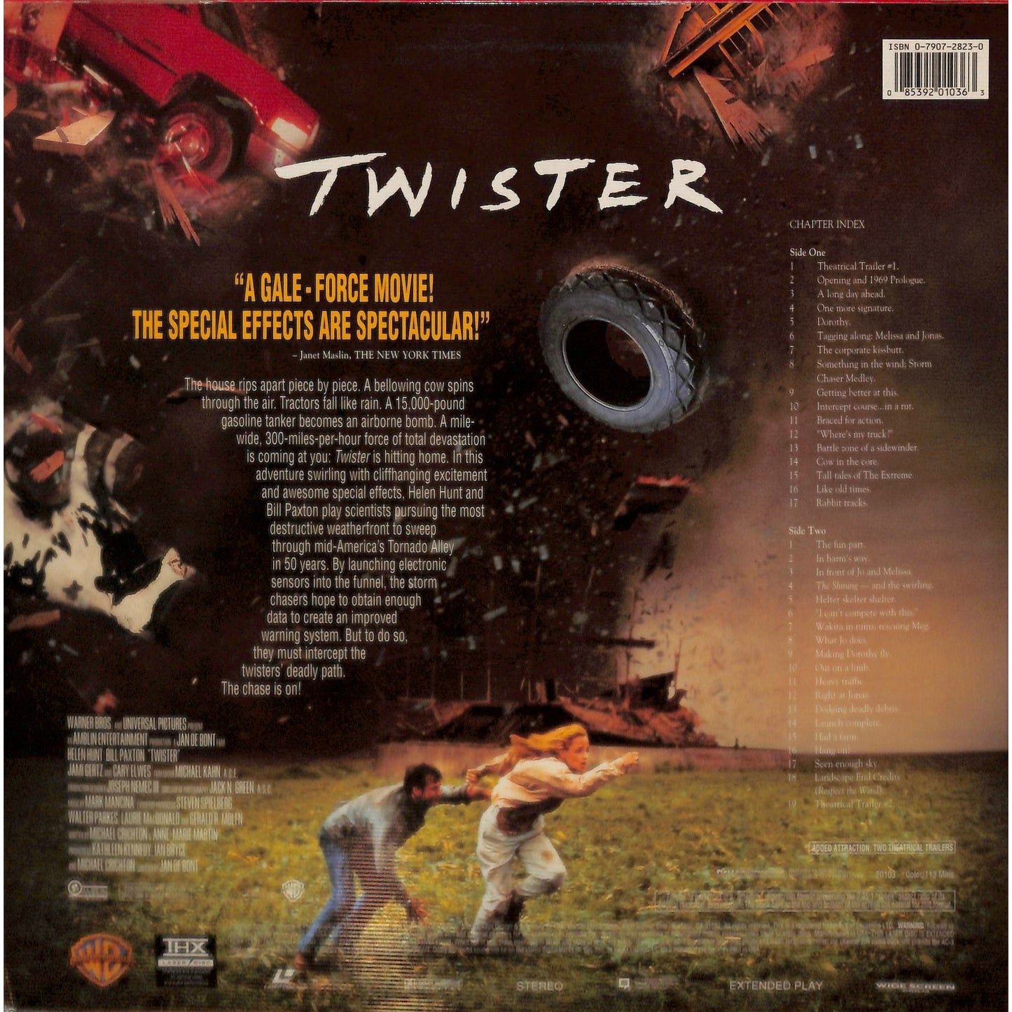 Twister (1996) Laserdisc Video