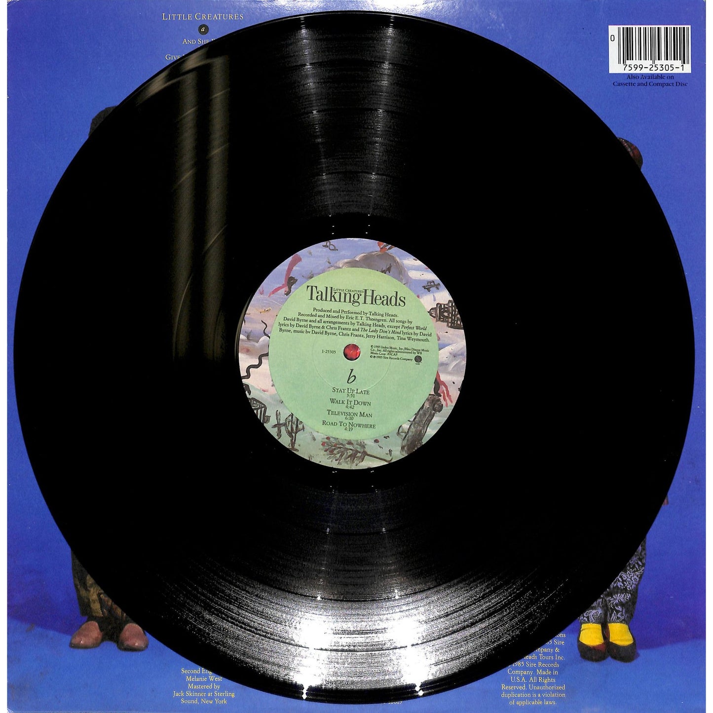 Talking Heads - Little Creatures Vinyl Record 1-25305