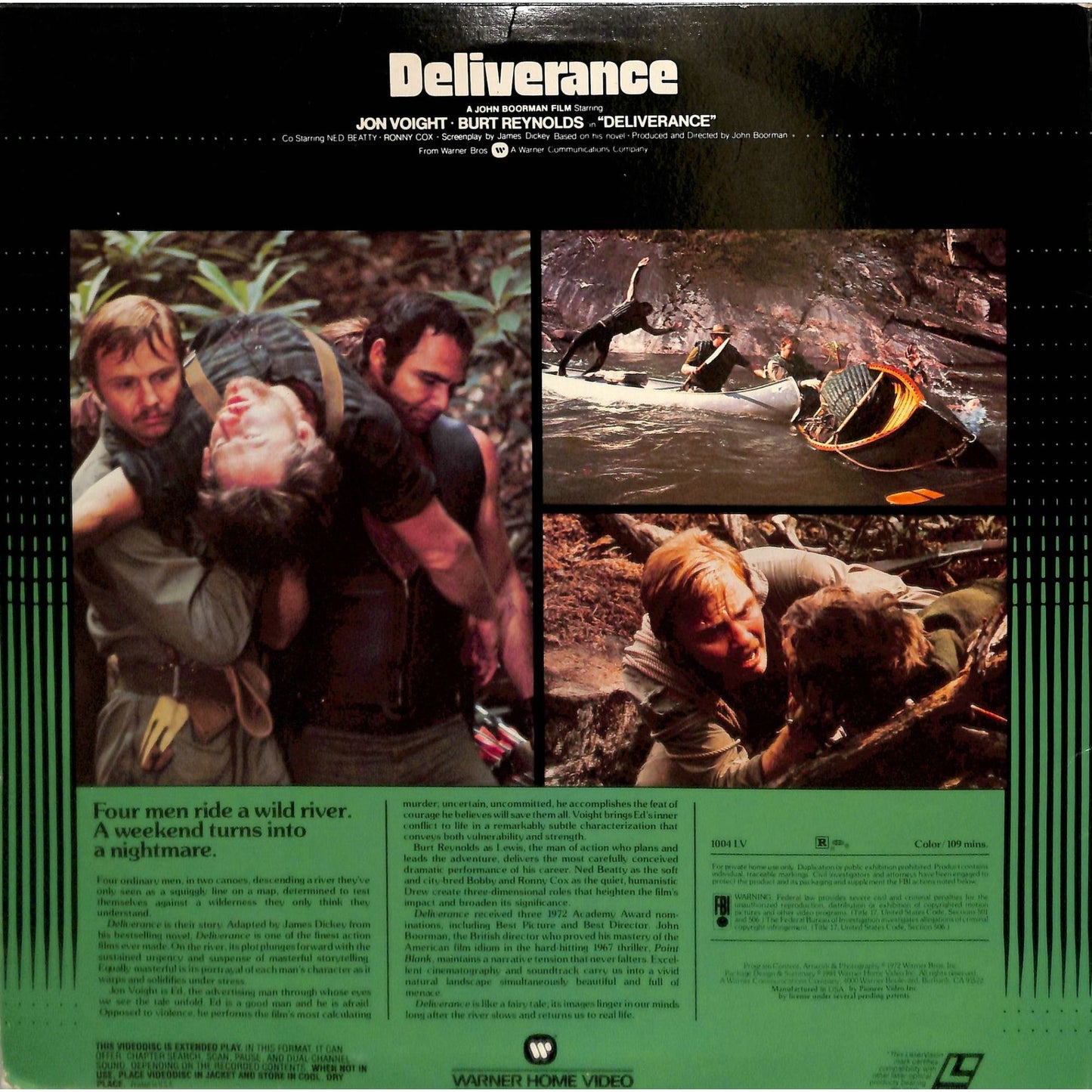 Deliverance (1972) Laserdisc