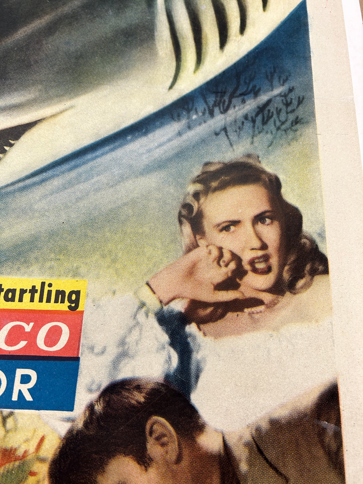 16 Fathoms Deep (1948) Original Linen Backed Vintage Movie Poster One-Sheet