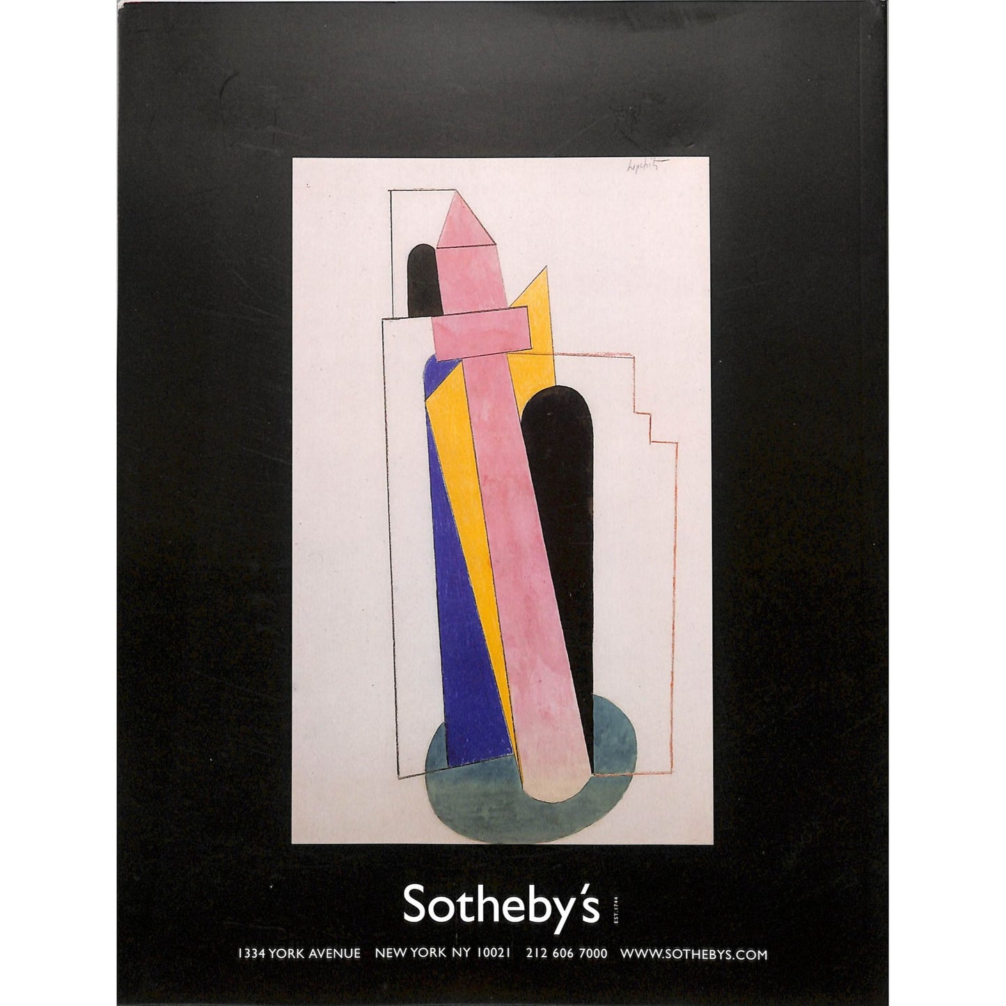 Sotheby's Impressionist & Modern Art Auction Catalog February 12, 2003