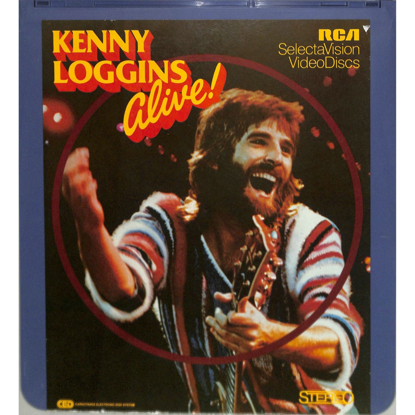 Kenny Loggins: Alive! (1980) Vintage CED Videodisc