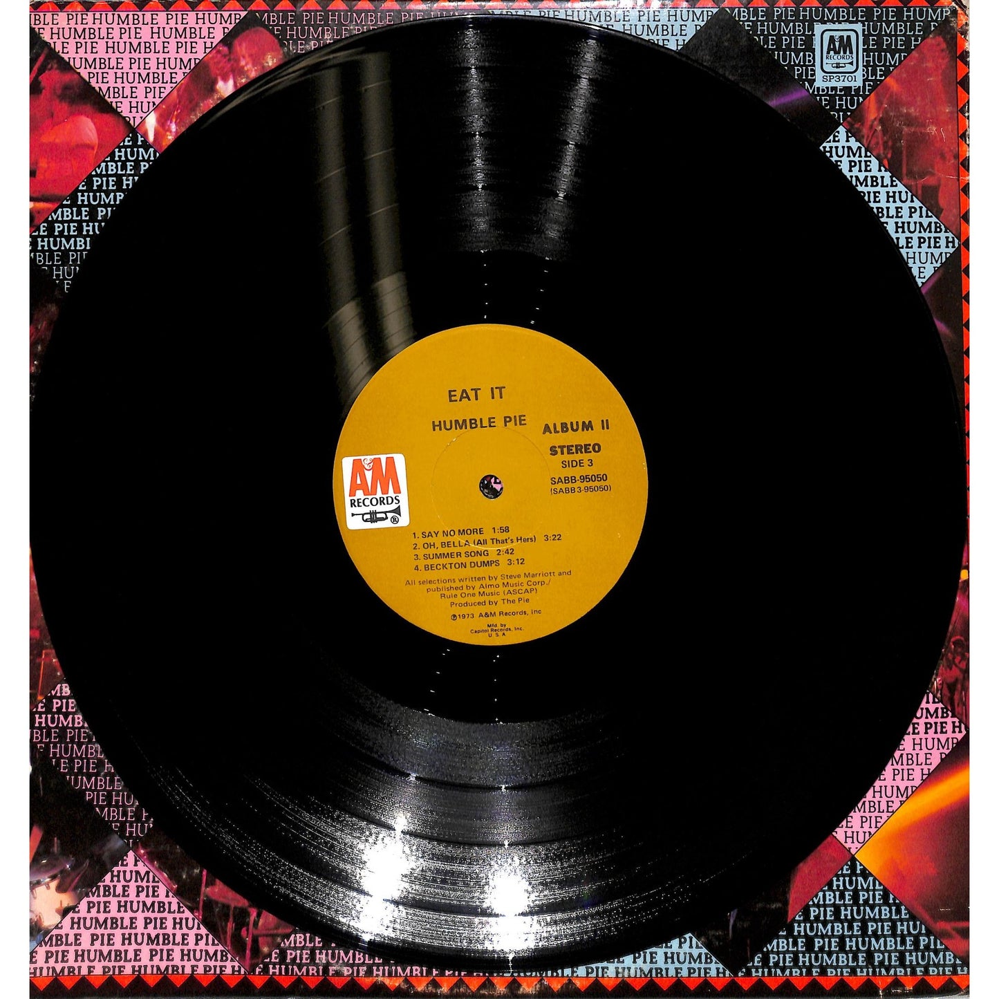 Humble Pie - Eat It 2LP Vinyl Record SP 3701