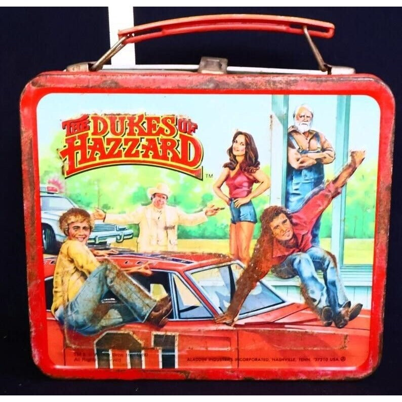 Vintage metal Dukes of Hazzard lunchbox