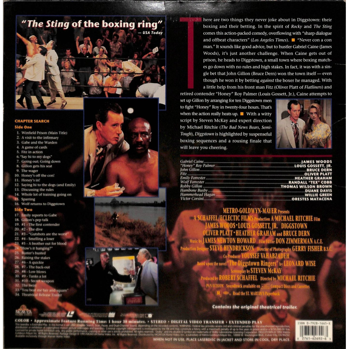 Diggstown (1992) Laserdisc