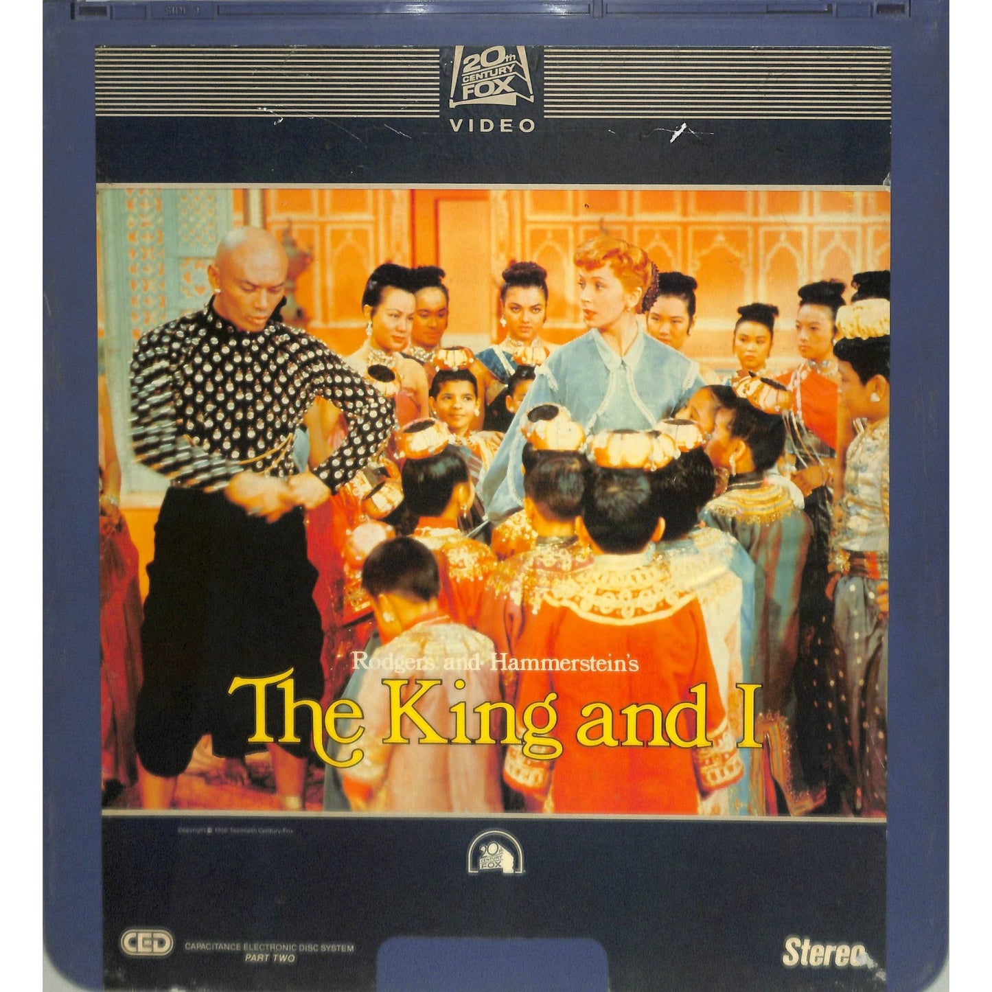 The King and I (1956) Vintage Double CED Videodisc