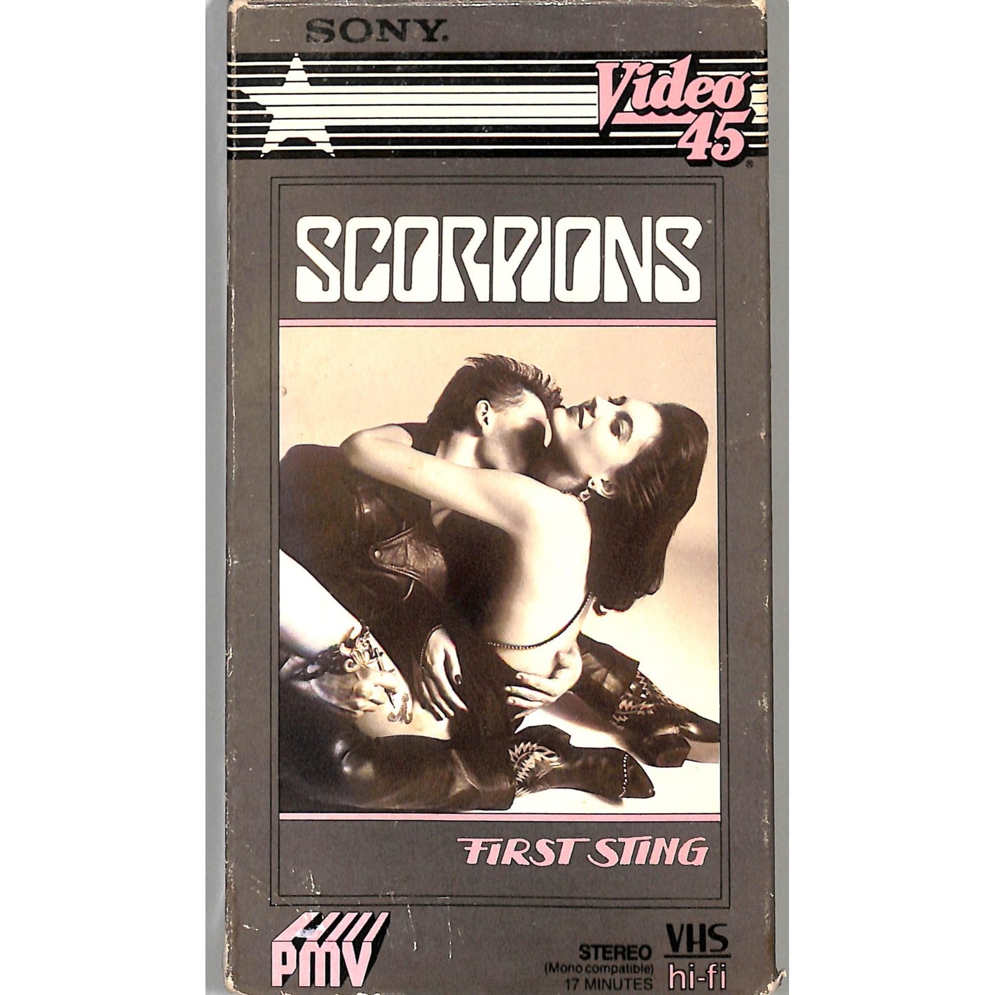 Scorpions First Sting (1995) VHS Tape Good condition