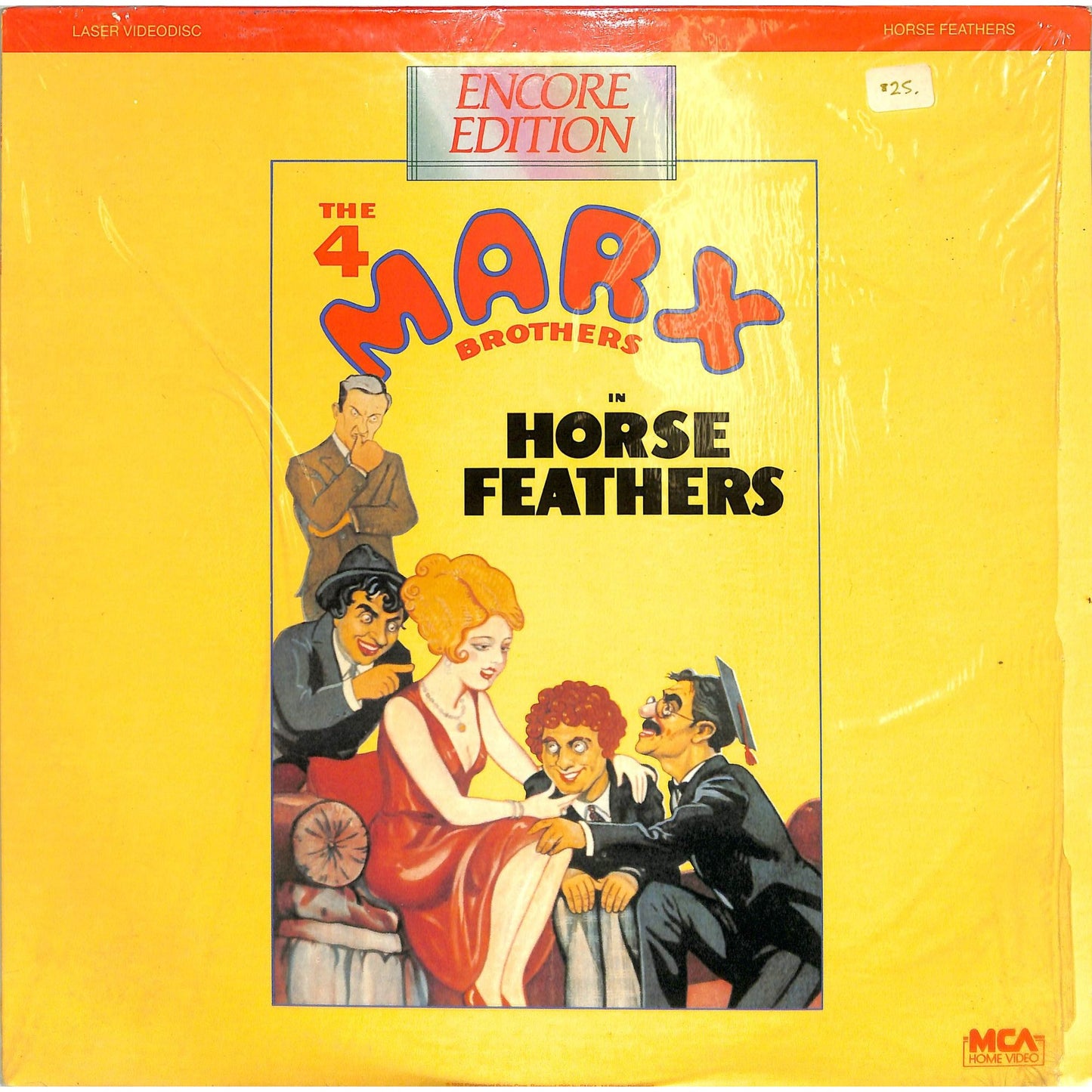 Horse Feathers (1932) Laserdisc Video