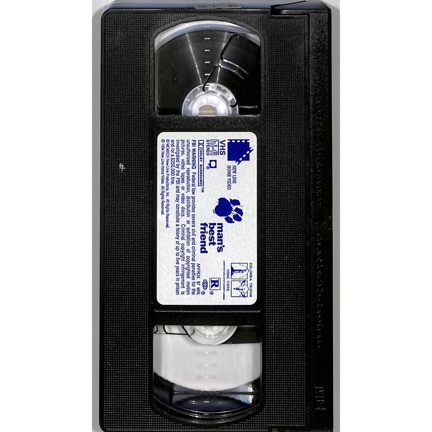 Man's best friend (1993) VHS Tape Good condition