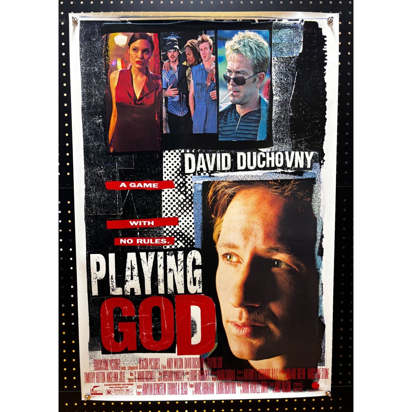Playing God (1997) Original Movie Poster Double-sided 27x40