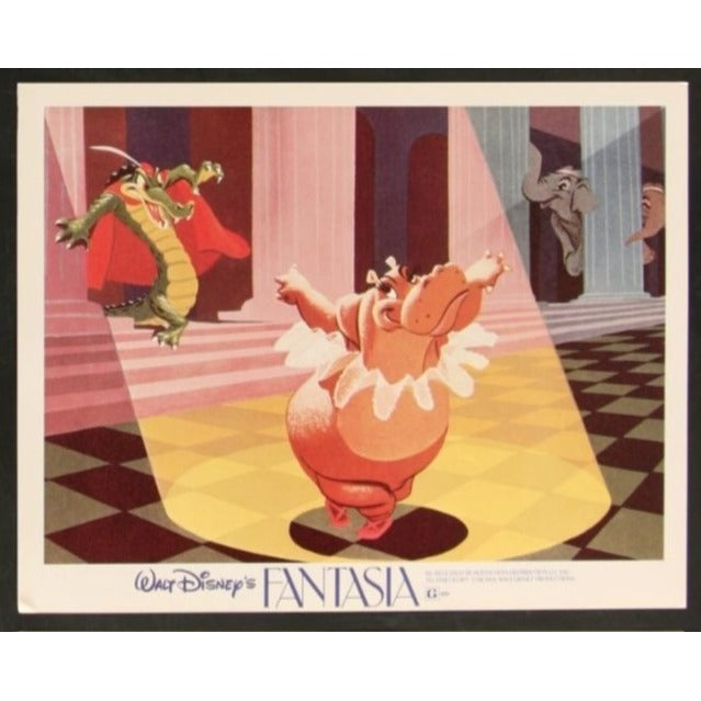 Walt Disney's Fantasia (1980 re-release) Original Lobby Card Poster 11x14