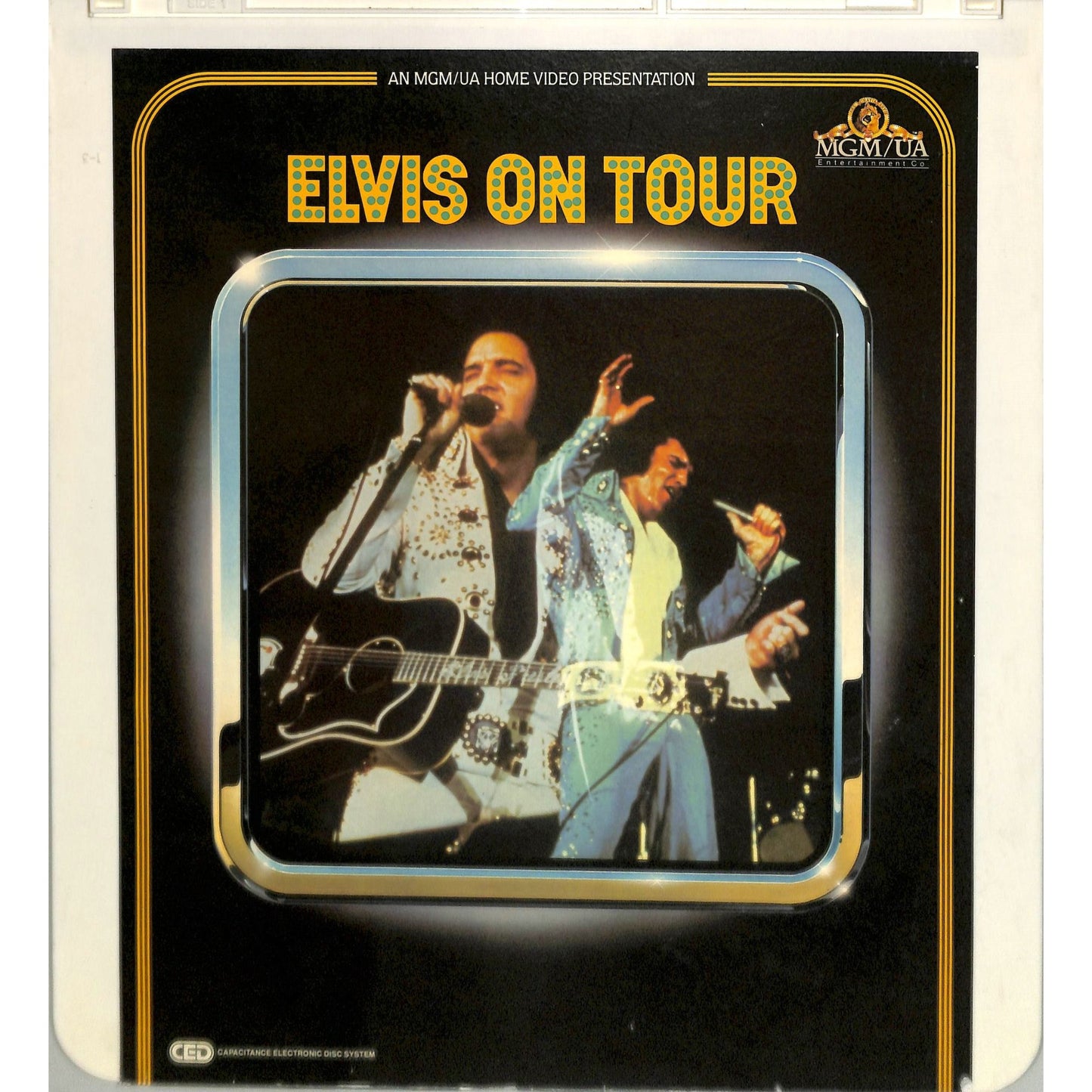 Elvis on Tour (1972) Vintage CED Videodisc