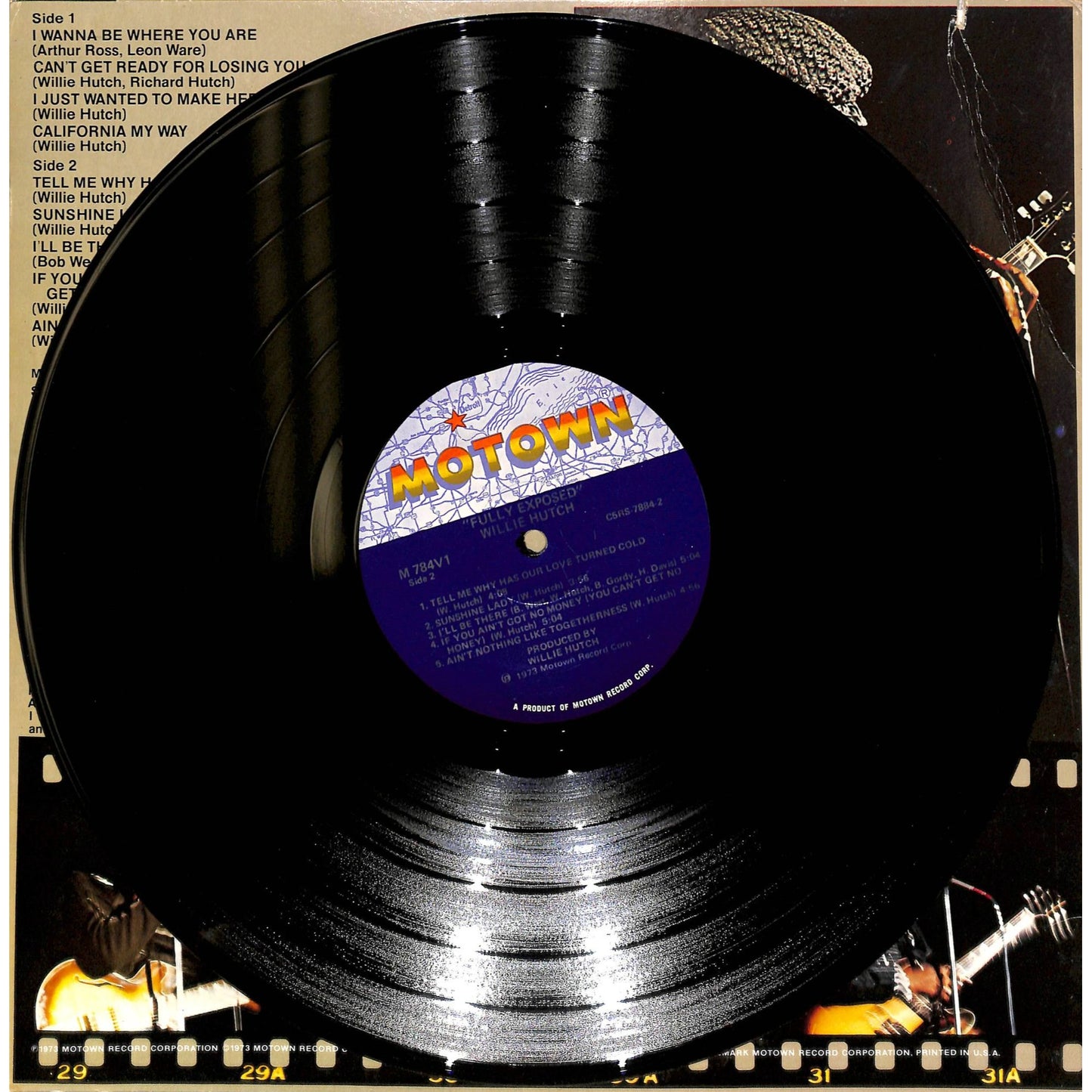 Willie Hutch - Fully Exposed Vinyl Record M 784V1