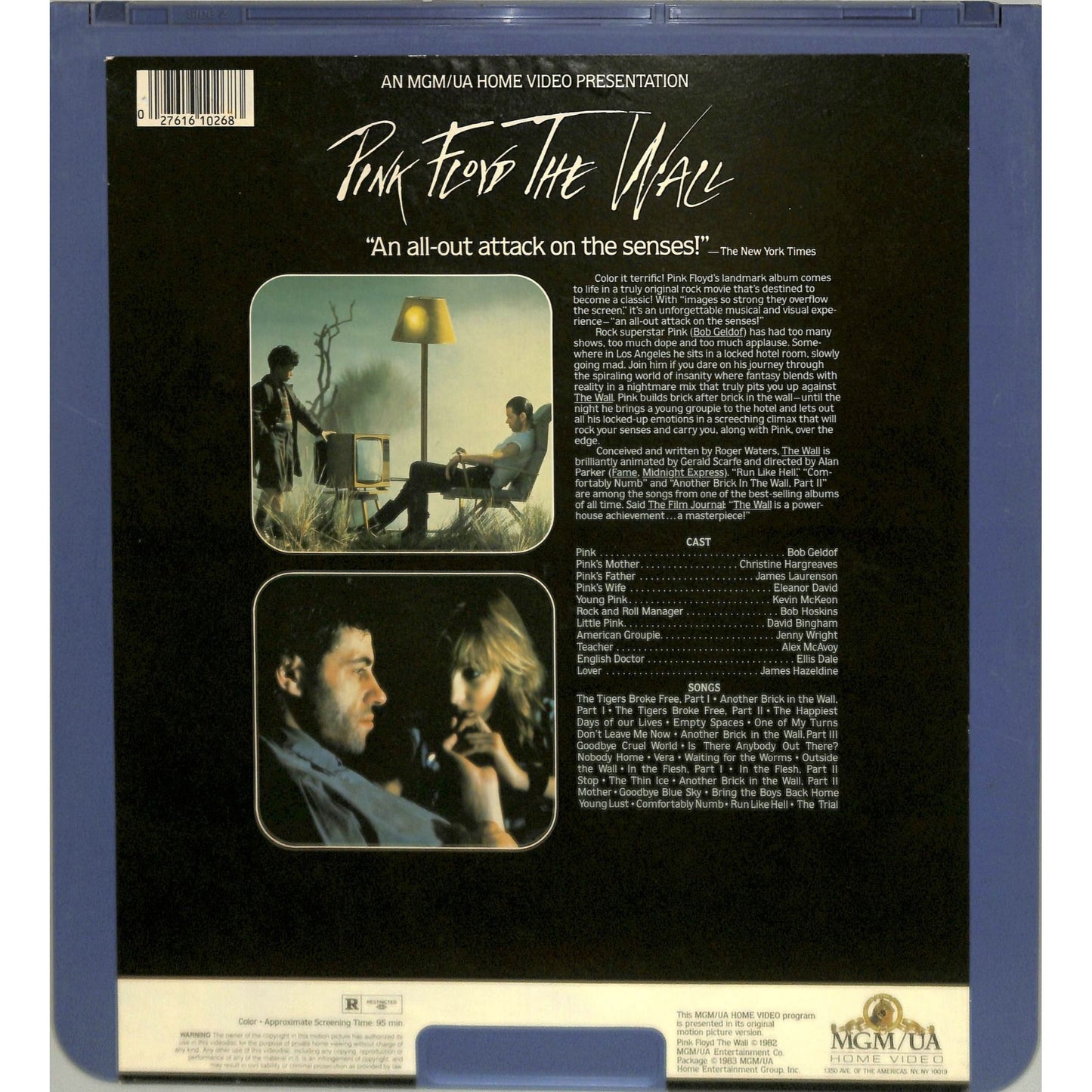 Pink Floyd's The Wall (1982) Vintage CED Videodisc