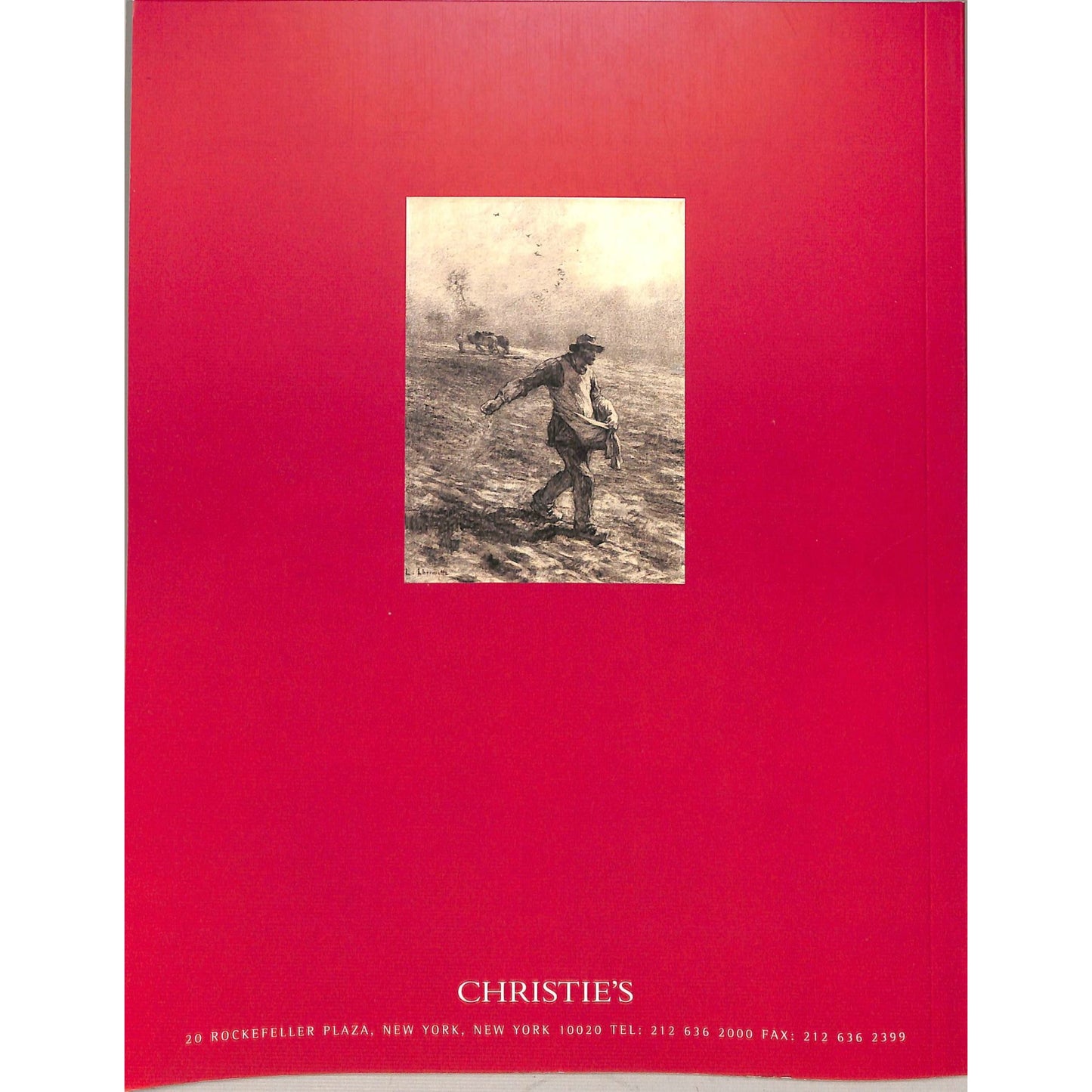 Christie's Barbizon, Realist & French Landscape Art Auction Catalog May 1, 2000