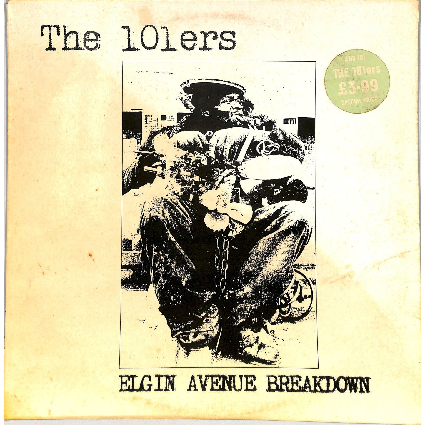 The 101ers - Elgin Avenue Breakdown Vinyl Record AND 101