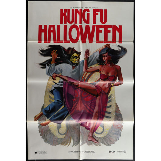Kung-Fu Halloween! (1977) Original Movie Poster Folded 27x41 EM8-442
