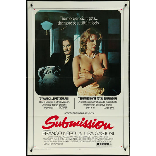 Submission (1976) Original Movie Poster Folded 27x41 EM8-496