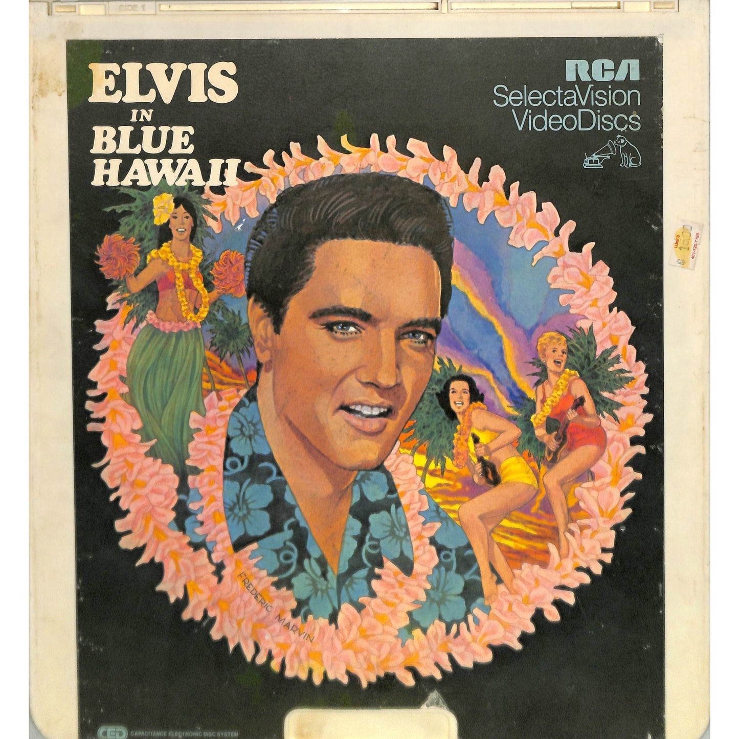 Blue Hawaii (1961) Vintage CED Videodisc