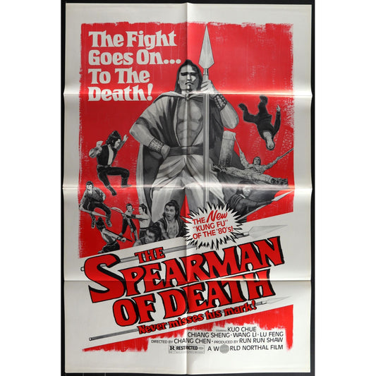 The Spearman of Death (1980) Original Movie Poster Folded 27x41EM8-434