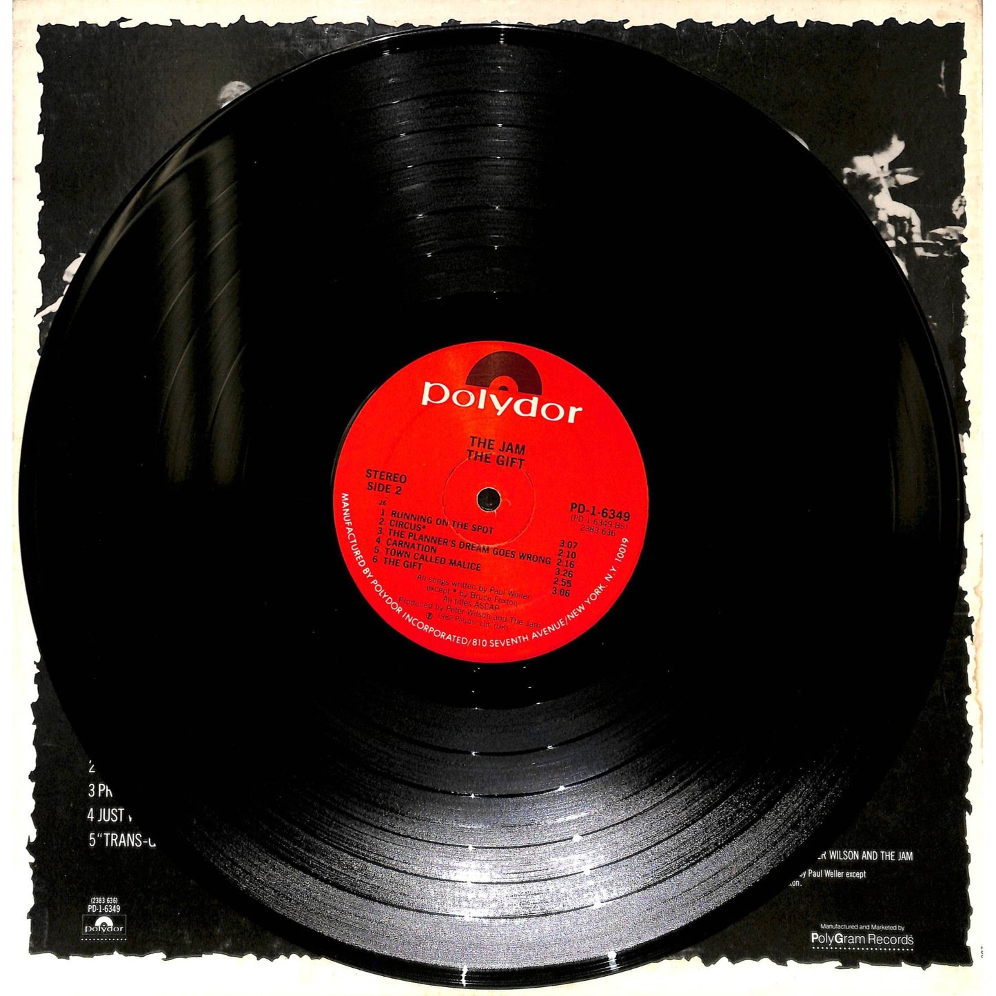 The Jam - The Gift Vinyl Record PD-1-6349