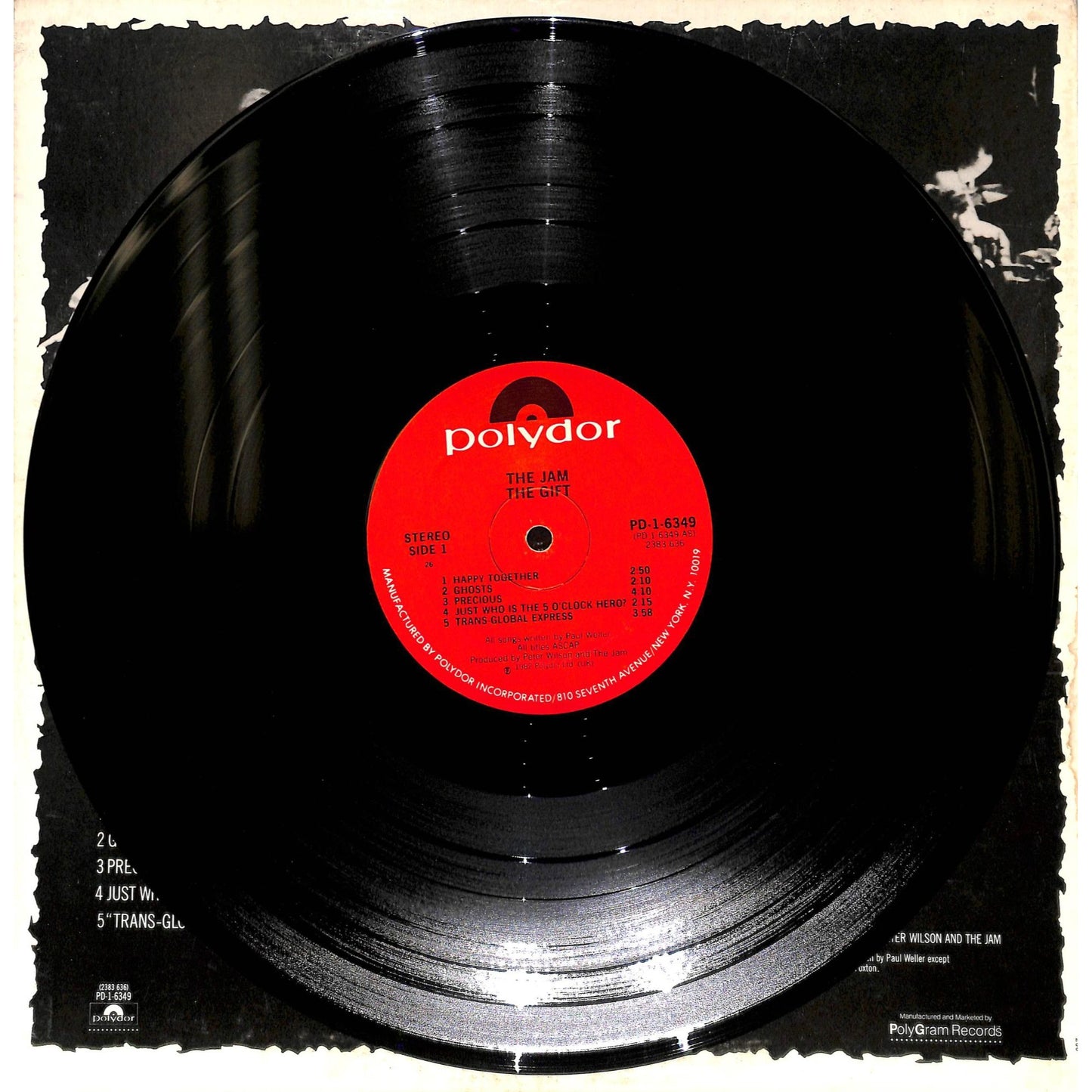 The Jam - The Gift Vinyl Record PD-1-6349