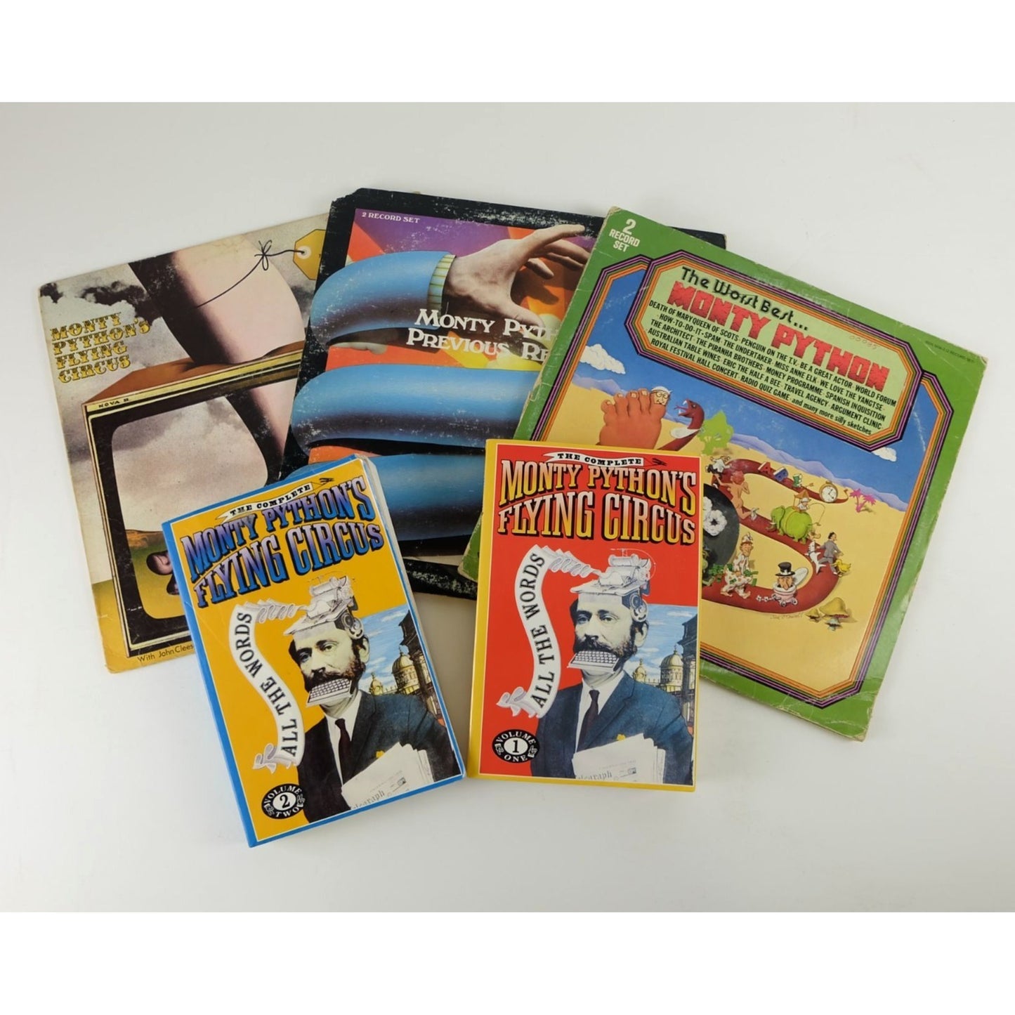 MONTY PYTHON BOOKS & RECORDS 1970s-1980s