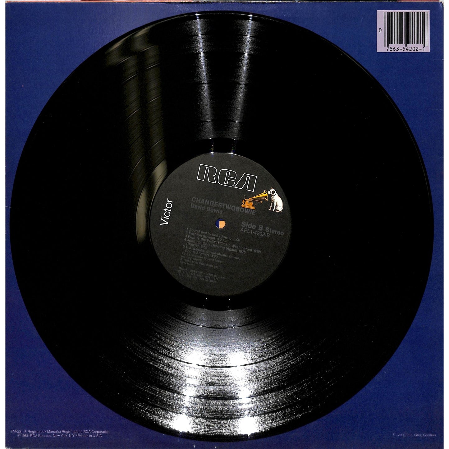 David Bowie - ChangesTwoBowie Vinyl Record AFL1-4202