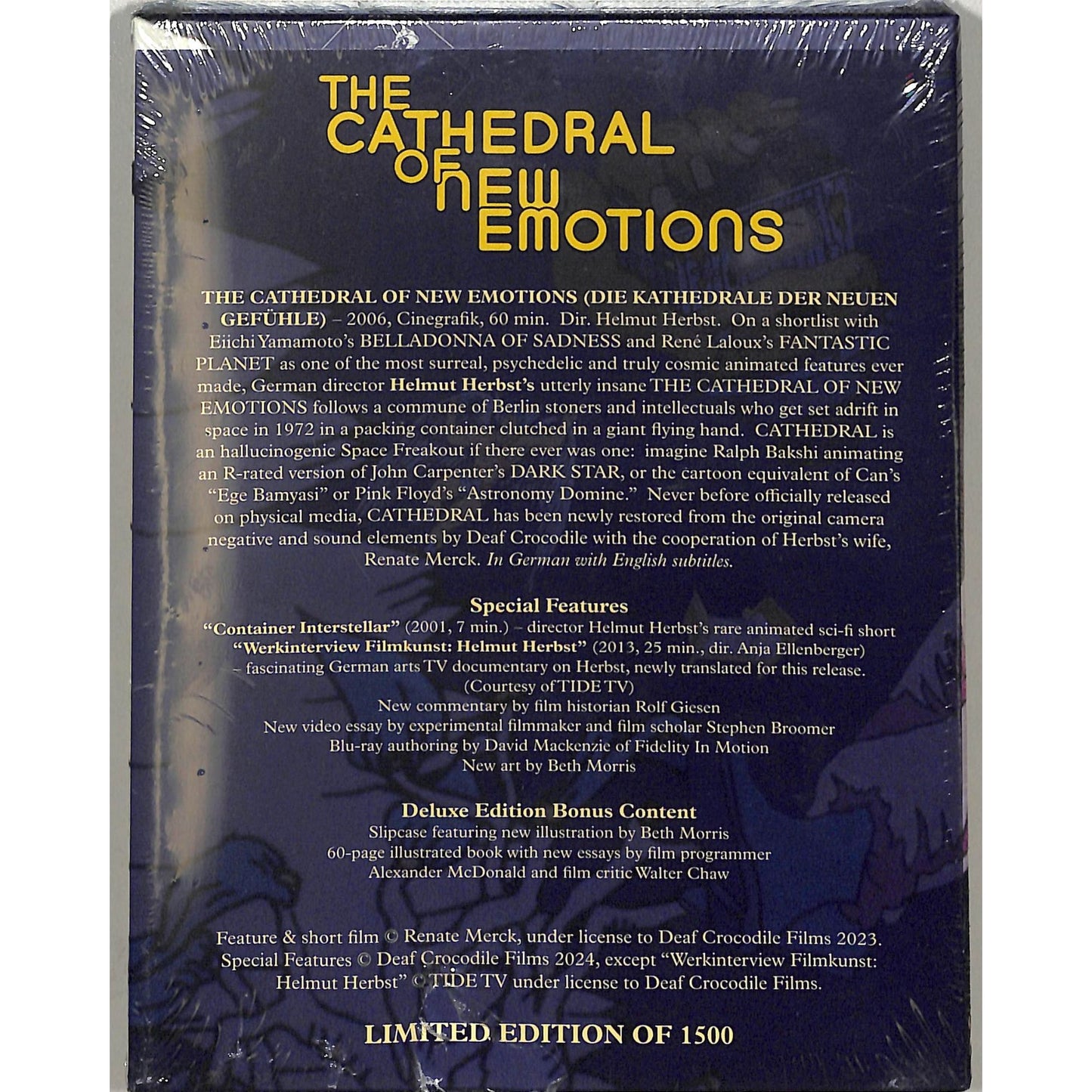 The Cathedral of New Emotions (2006) Sealed DVD