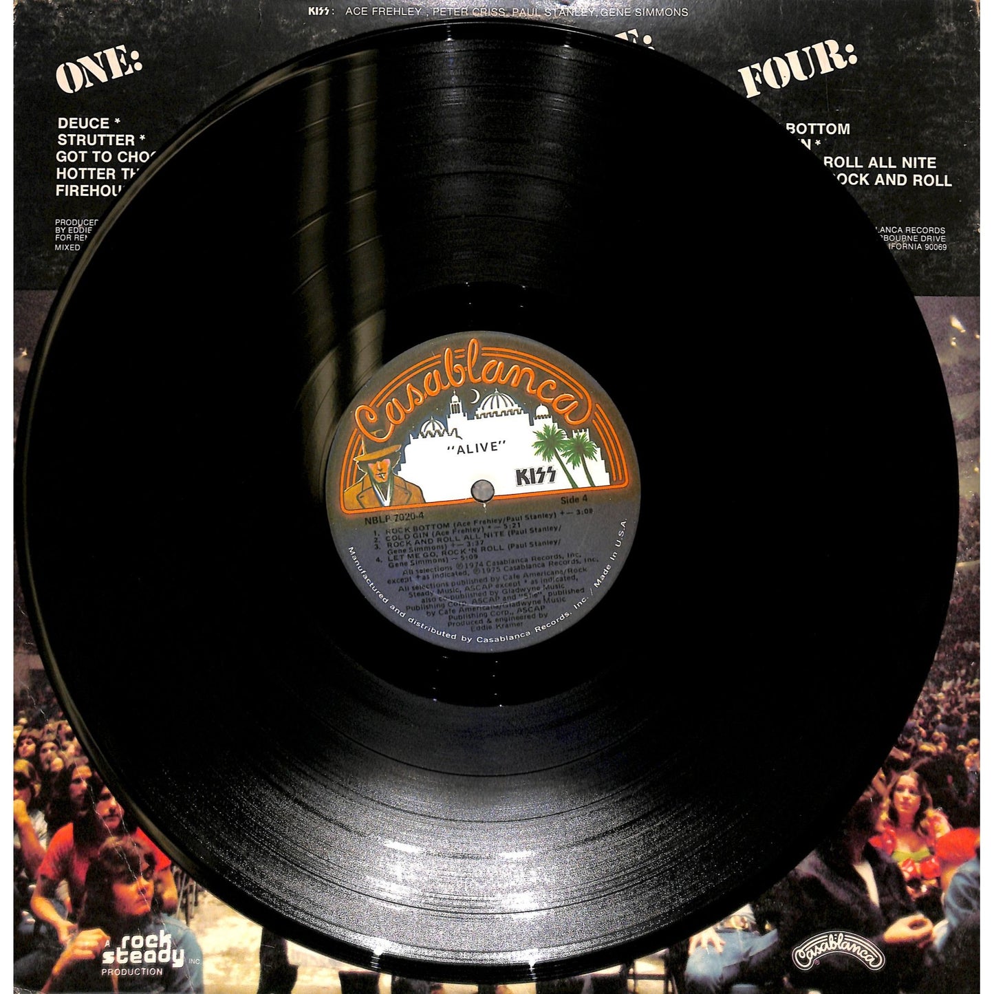 Kiss - Alive! 2LP Vinyl Record NBLP-7020