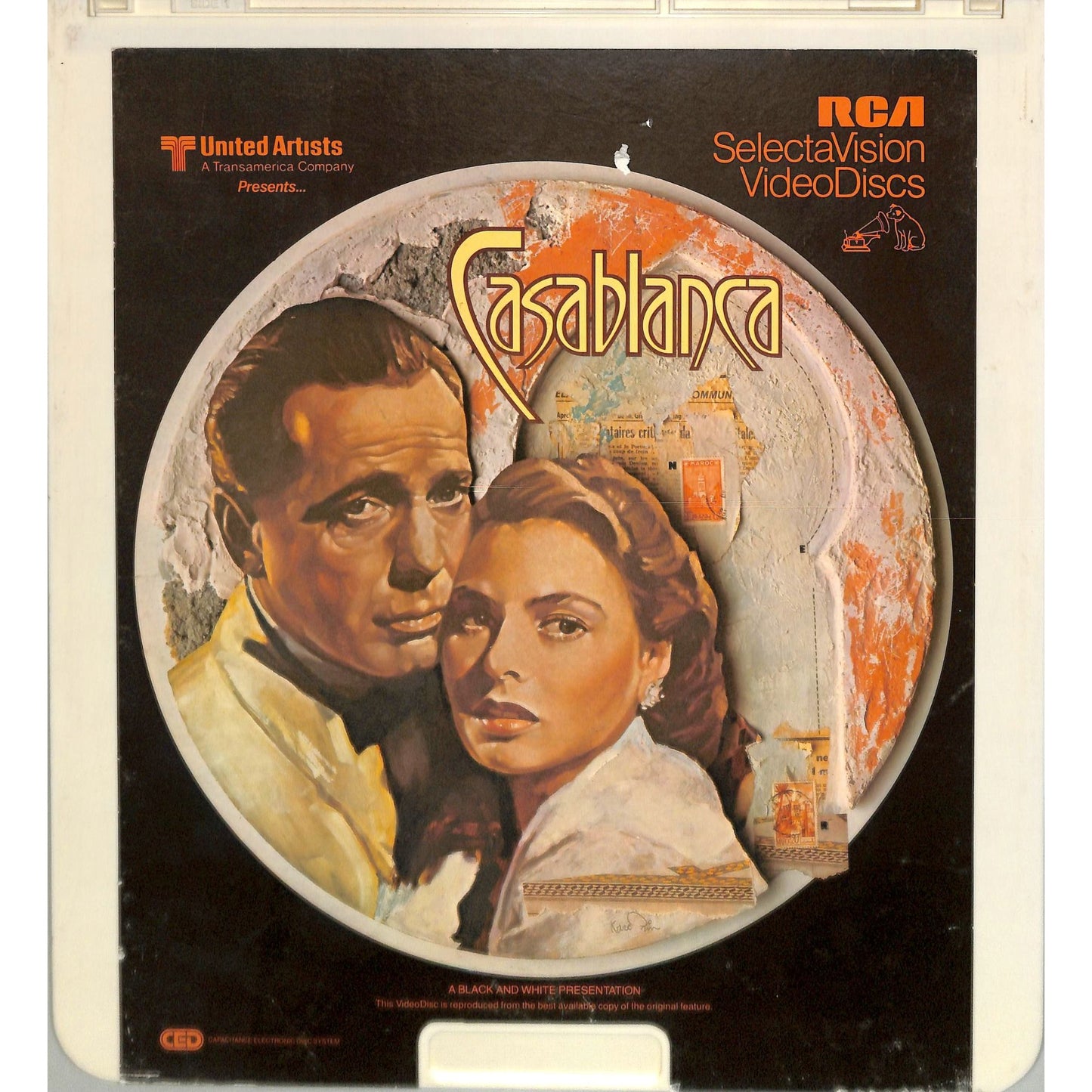 Casablanca (1942) Vintage CED Videodisc