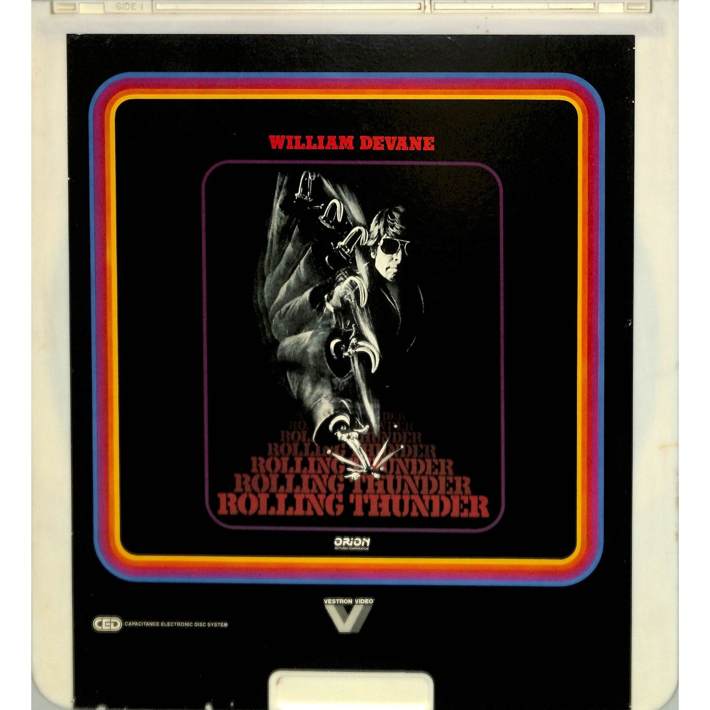 Rolling Thunder (1977) Vintage CED Videodisc