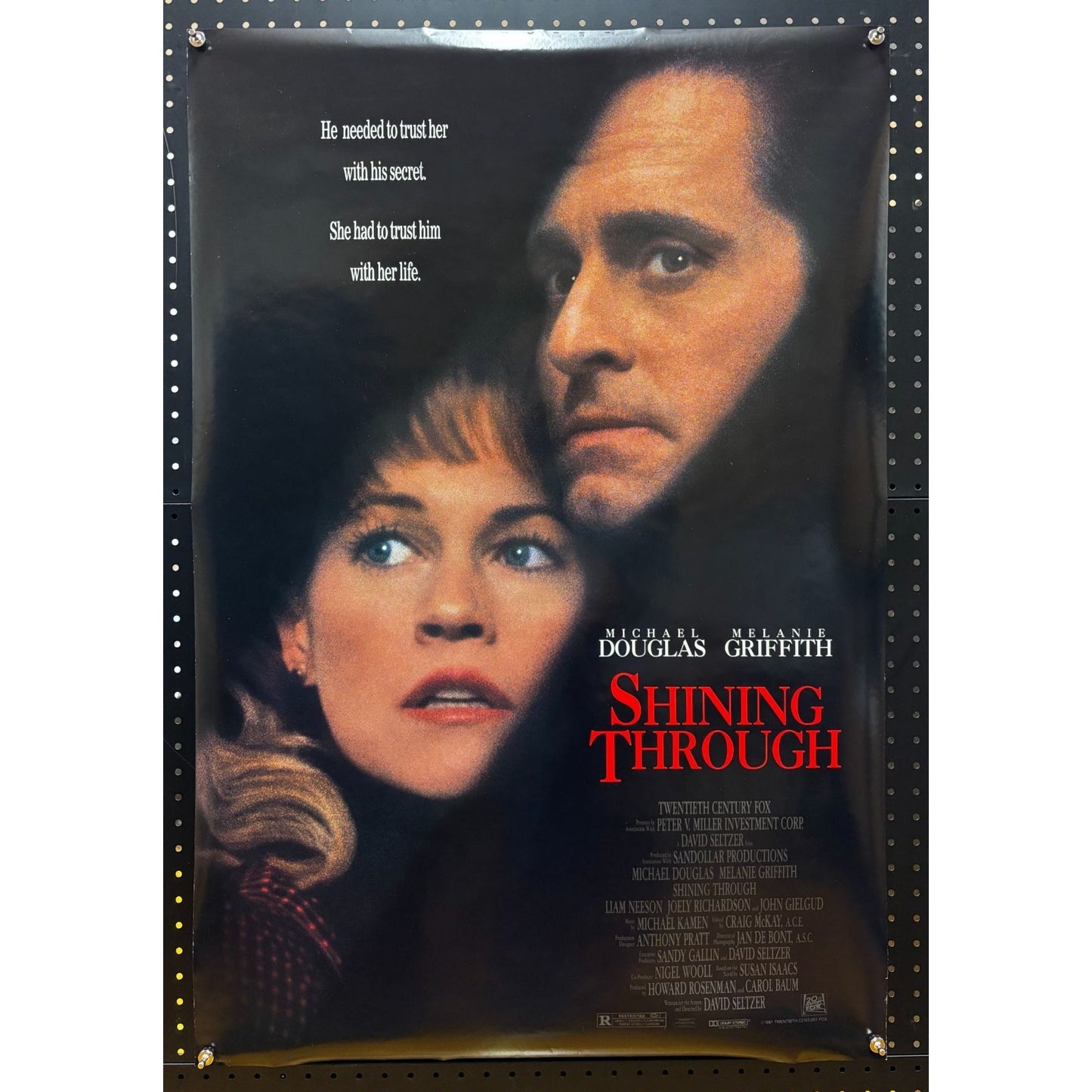 Shining Through (1992) Original Movie Poster Double-sided 27x40