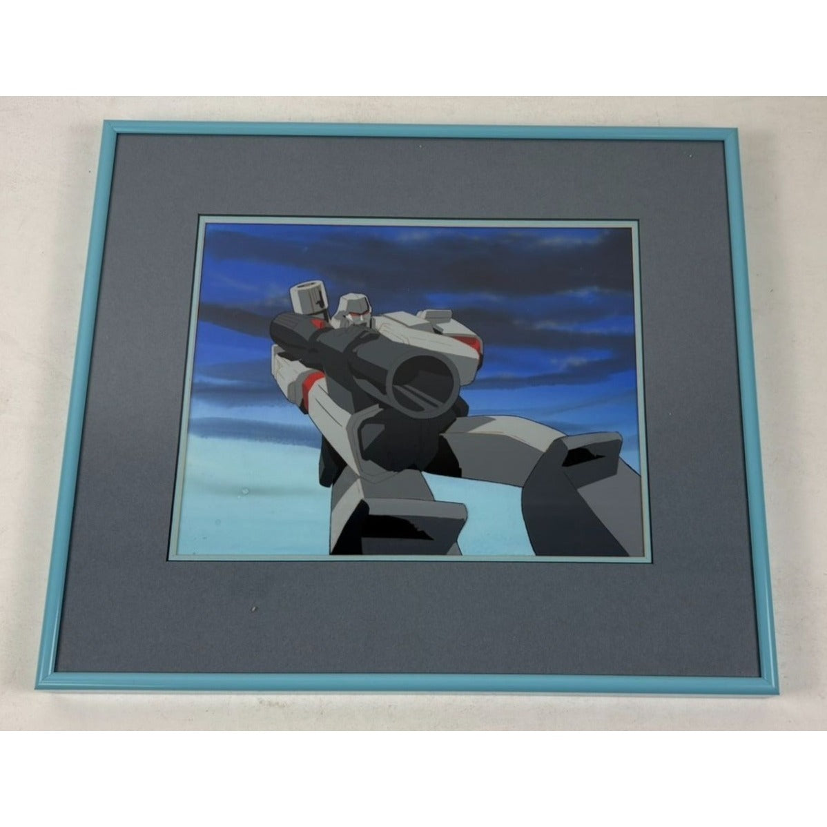 Original 1984 Transformers "Megatron" Animation Cel + Pictureframe