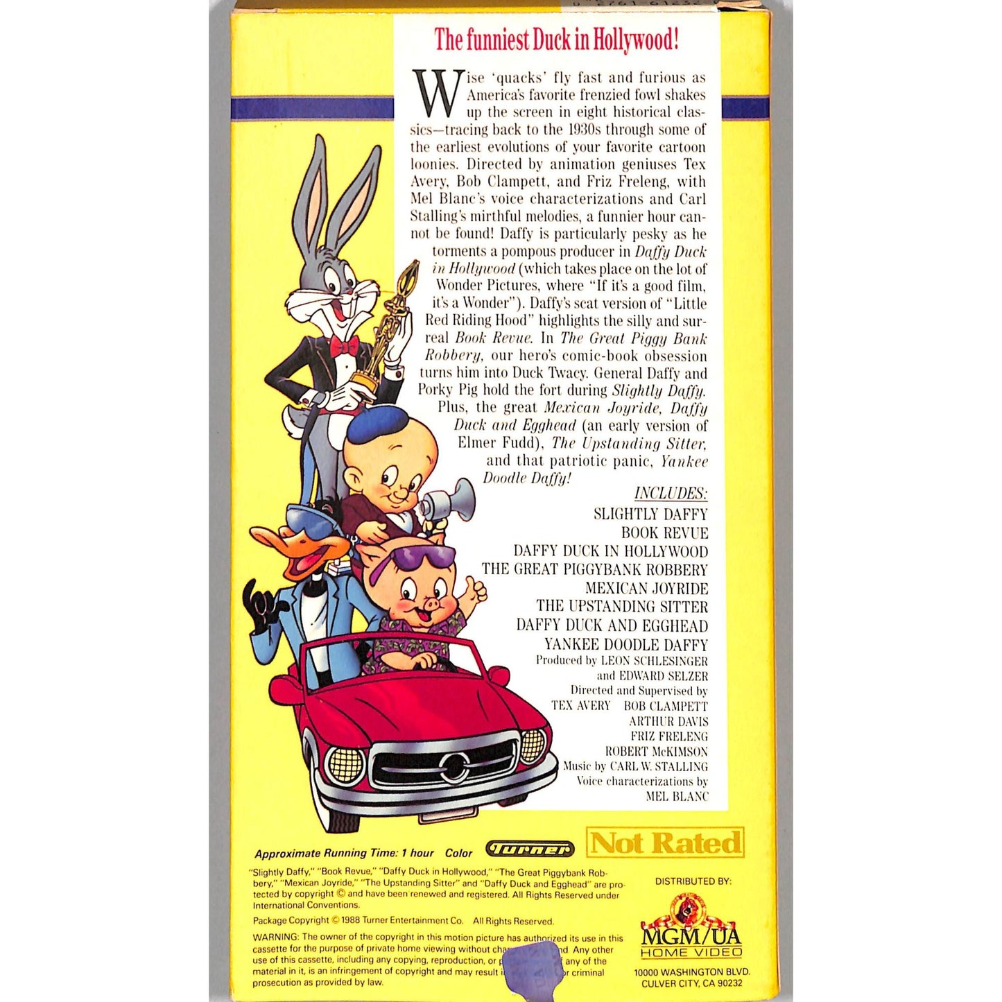 Daffy (1988) VHS Tape Good condition