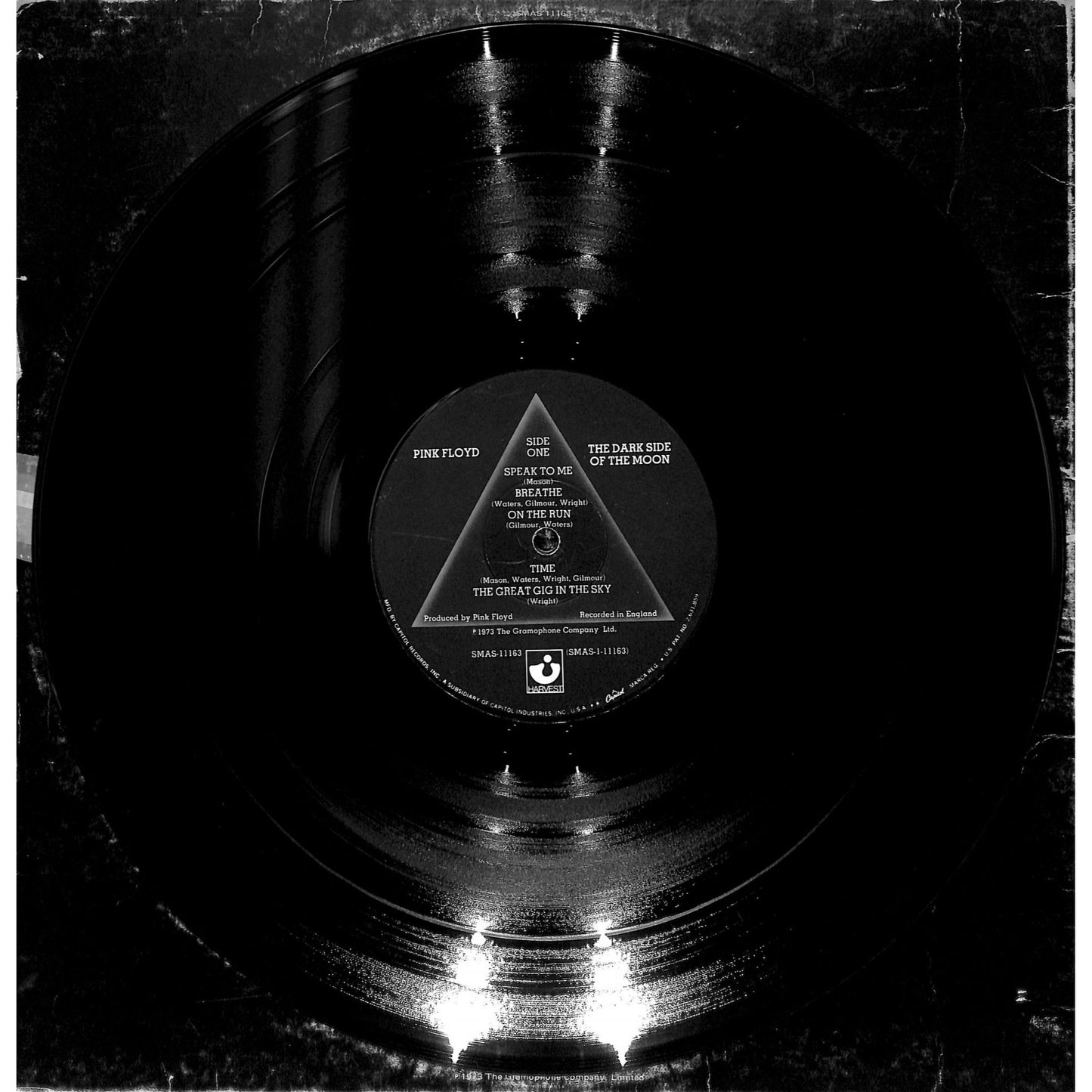 Pink Floyd - The Dark Side of the Moon Vinyl Record SMAS 11163