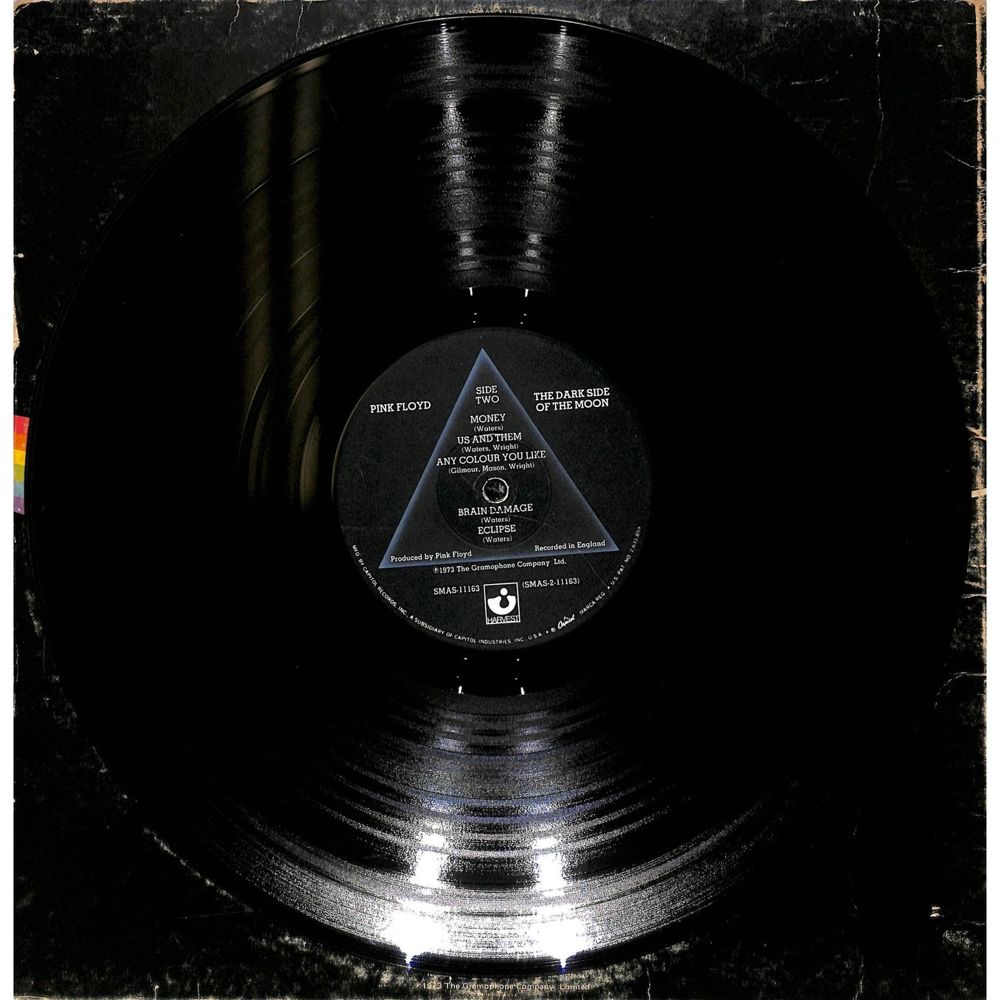 Pink Floyd - The Dark Side of the Moon Vinyl Record SMAS 11163