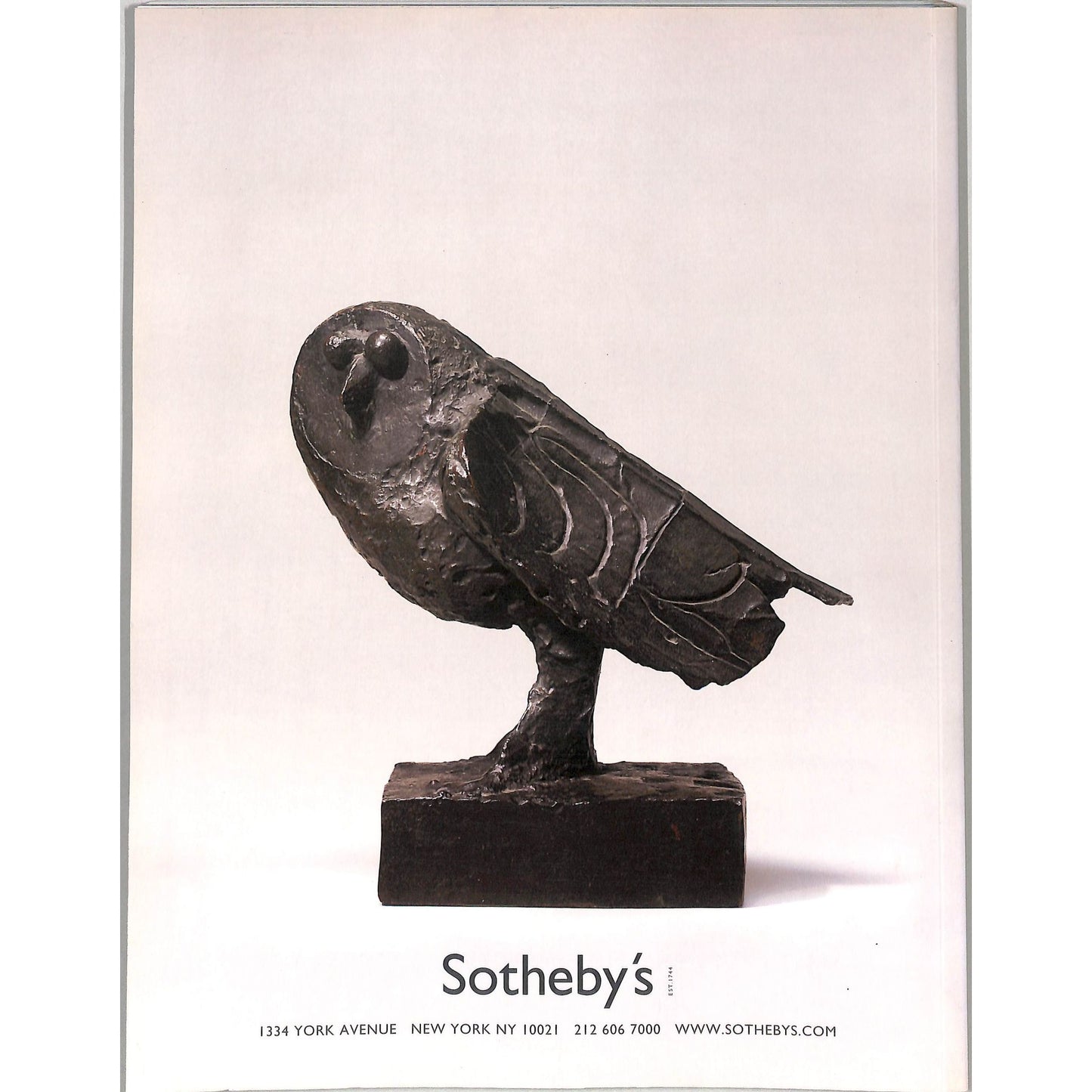 Sotheby's Impressionist & Modern Art Auction Catalog May 9, 2007