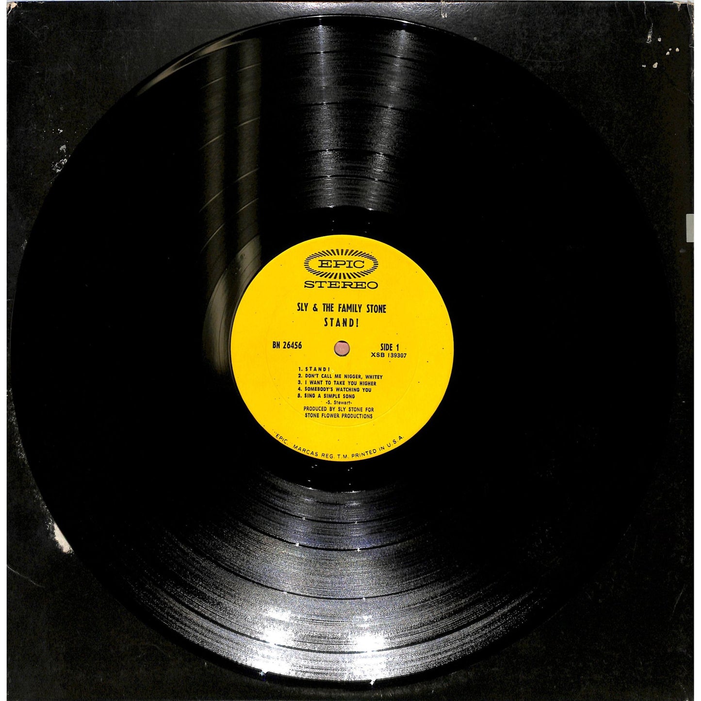Sly and the Family Stone - Stand! Vinyl Record BN 26456