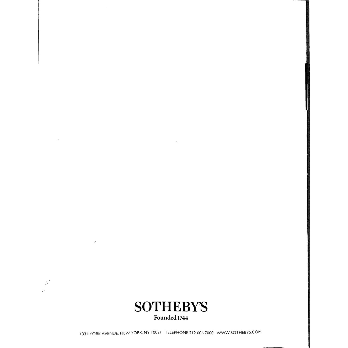 Sotheby's Impressionist & Modern Art Part 1 Art Auction Catalog November 9, 2000