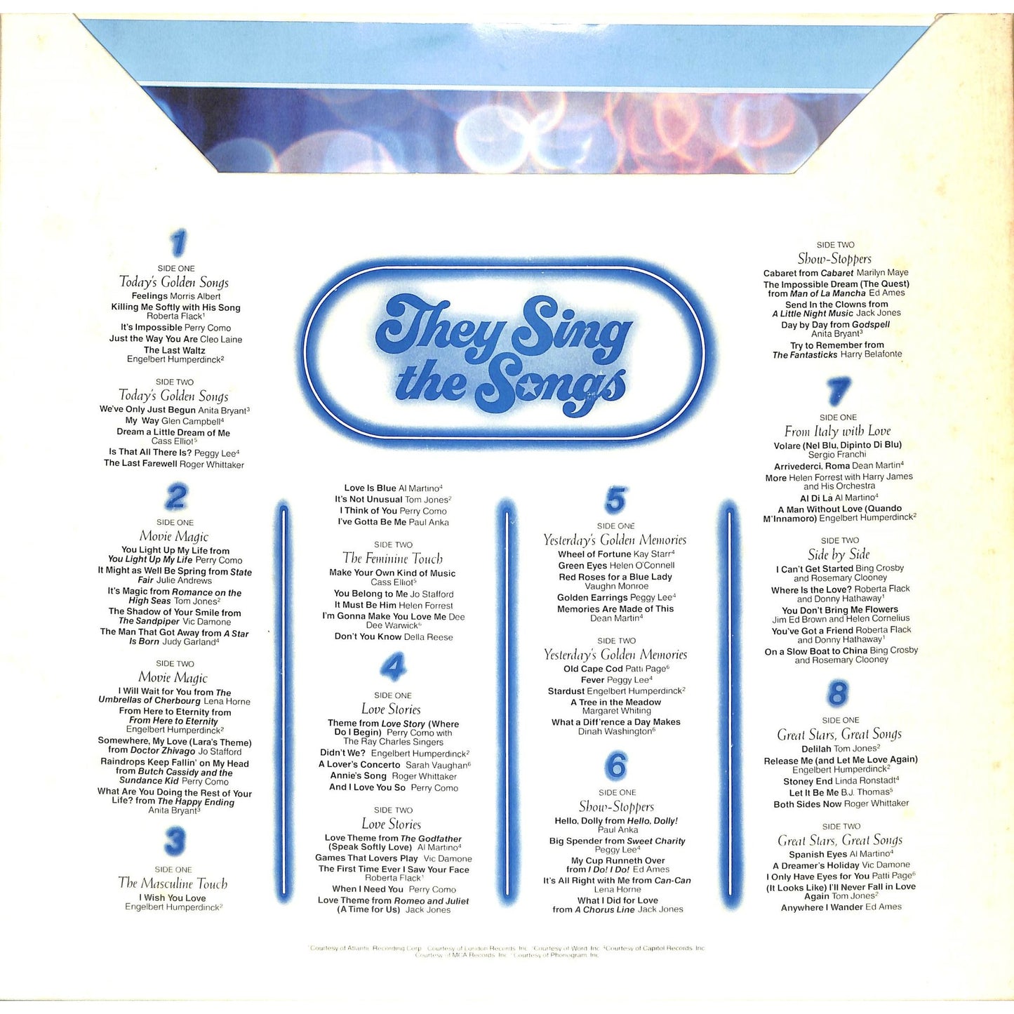 Reader's Digest - They Sing the Songs 8LP Box Set RDA-036